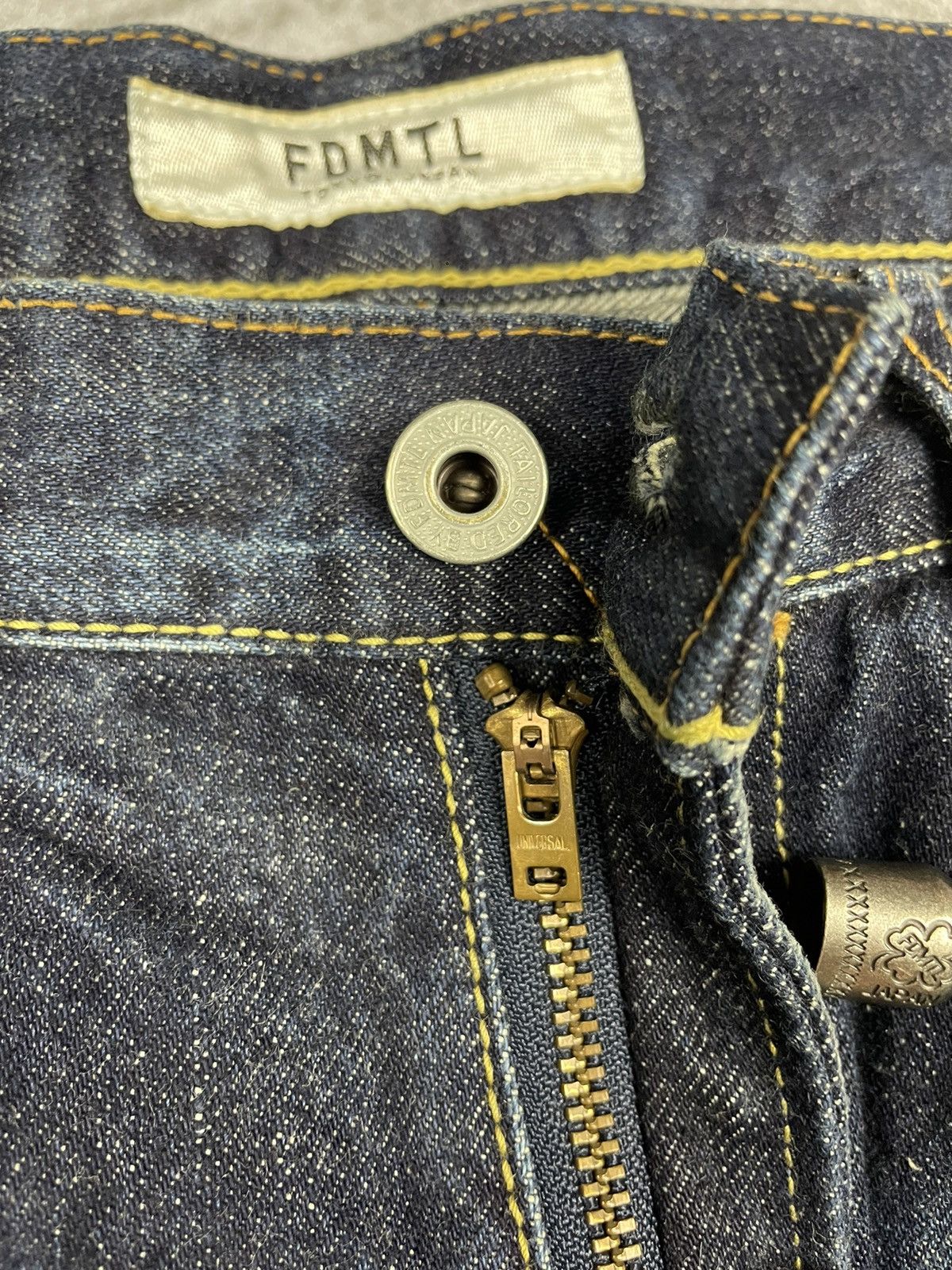 FDMTL × Japanese Brand FDMTL Figure Denim Selvedge 1 Year Wash Size US 30 / EU 46 - 10 Thumbnail