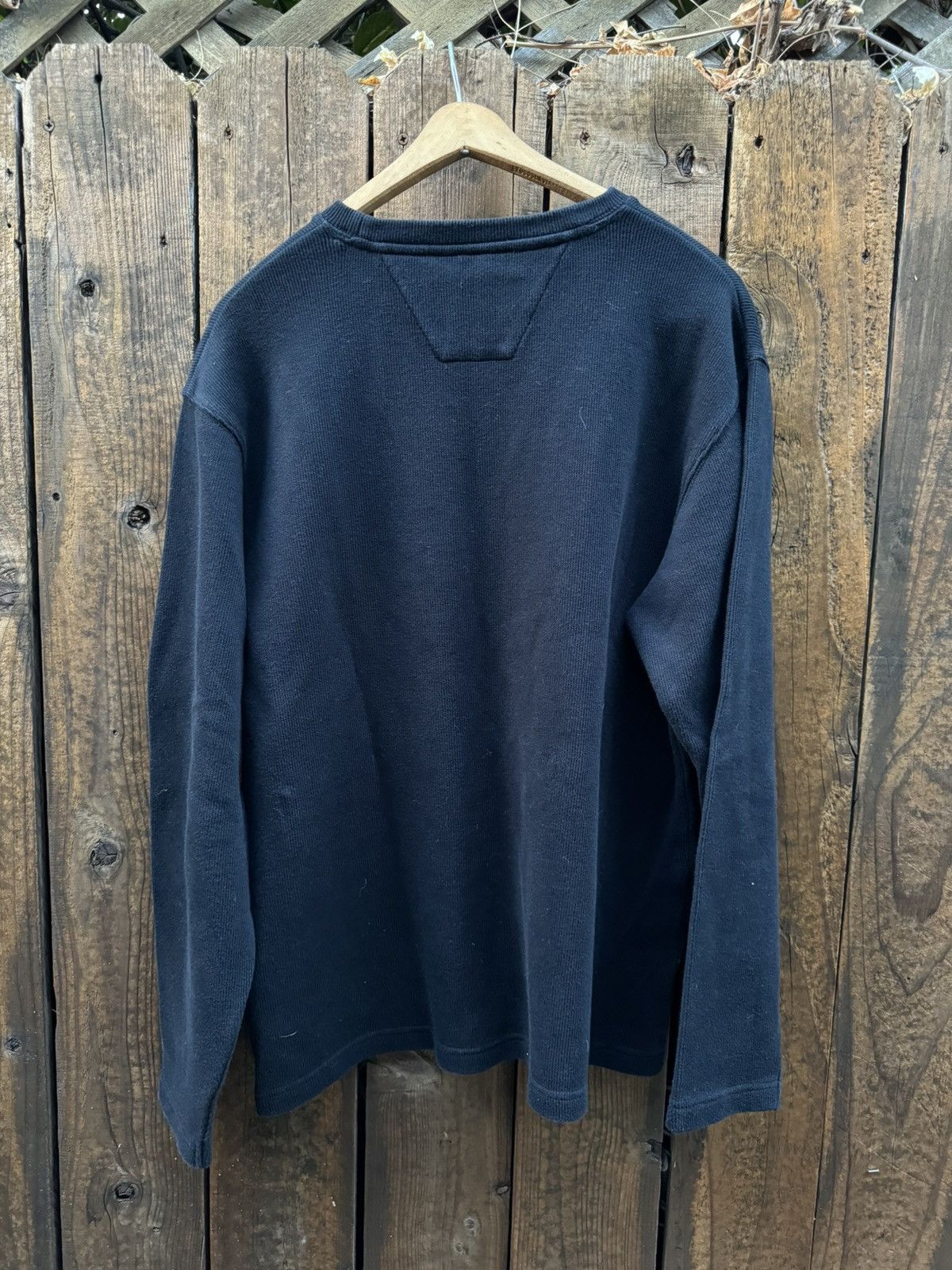 Harley Davidson × Vintage 2008 Harley Davidson Henley Longsleeve Size US XL / EU 56 / 4 - 4 Thumbnail