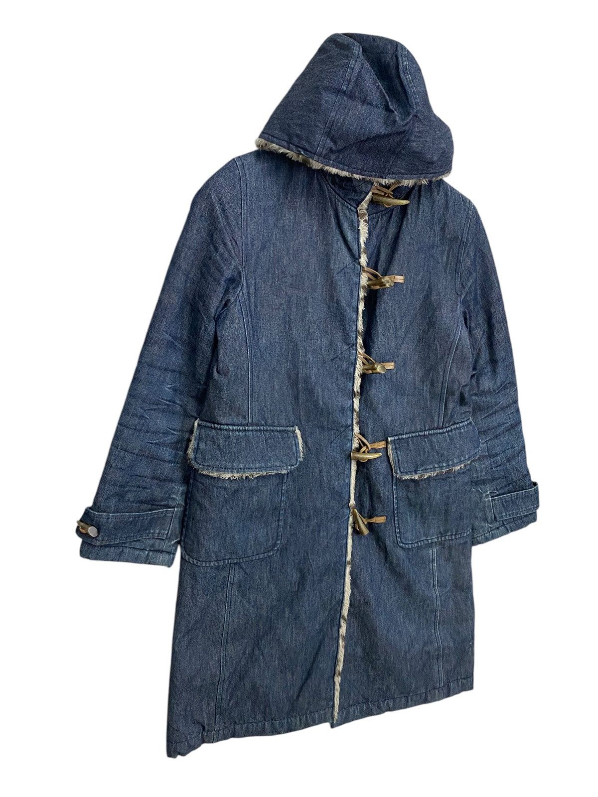 Japanese Brand × PPFM 🔥GRAILS🔥Peyton place denim fur jacket kapital style Size US M / EU 48-50 / 2 - 3 Thumbnail