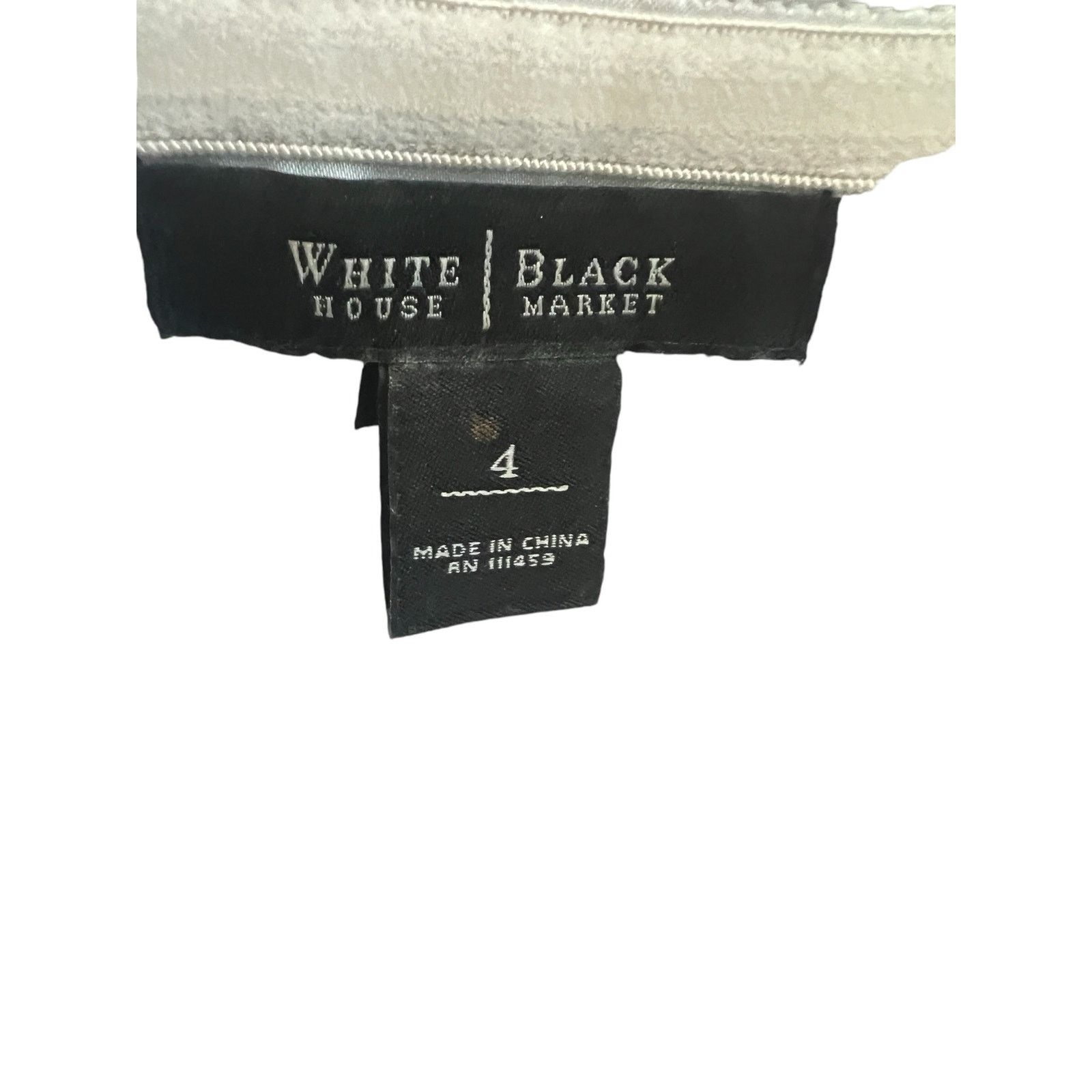White House Black Market White House Black Market White/Black Party Strapless Dress 4 Size S / US 4 / IT 40 - 3 Thumbnail