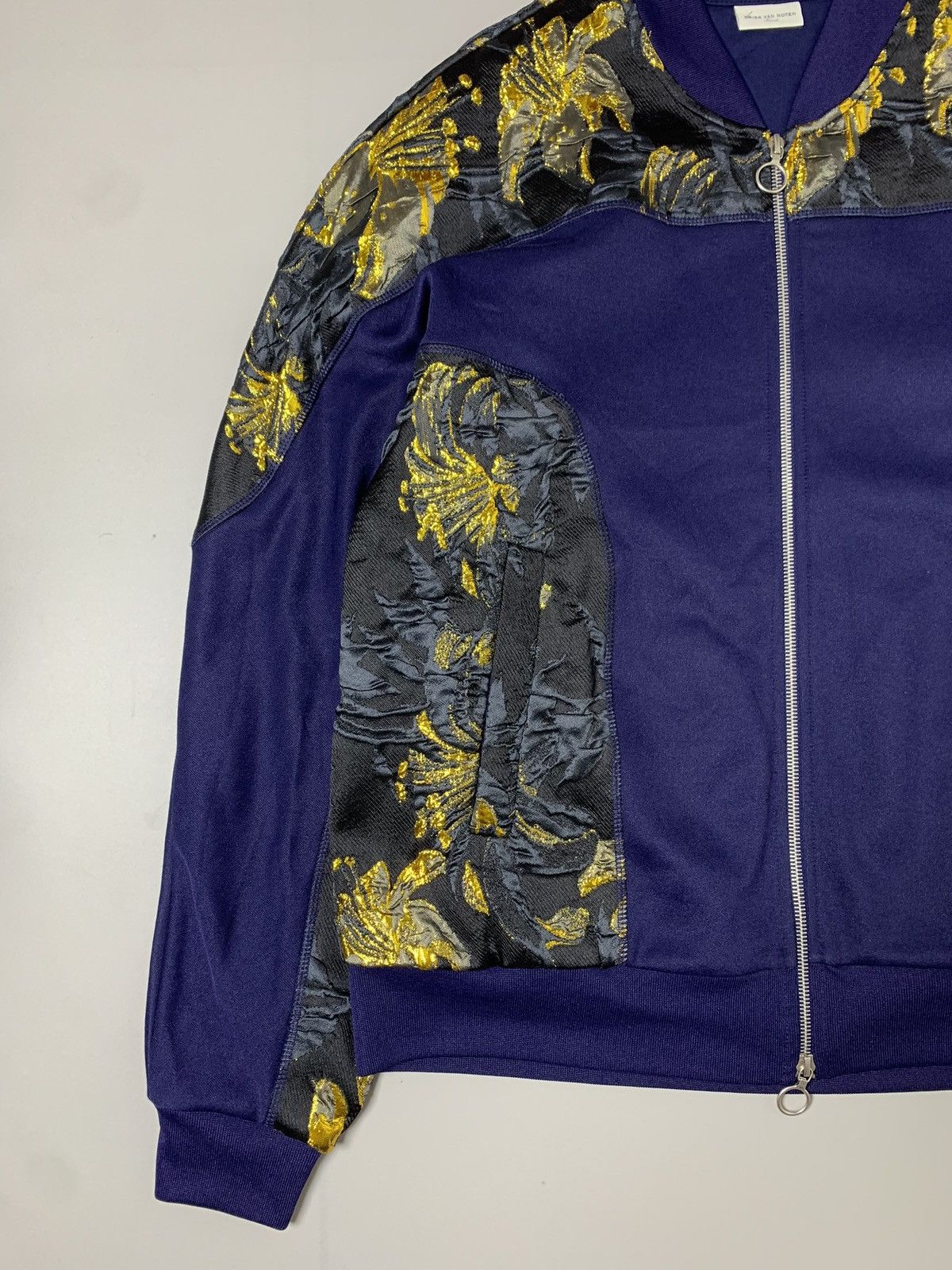 Dries Van Noten Dries Van Noten Floral Print — Bomber Jacket Size US S / EU 44-46 / 1 - 5 Thumbnail