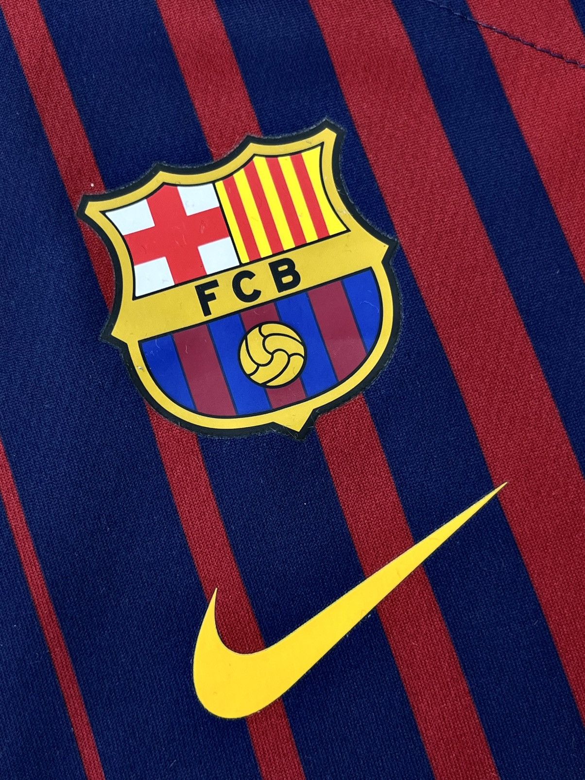 Nike Nike Barcelona Soccer Jersey Tank Top Size US M / EU 48-50 / 2 - 2 Thumbnail