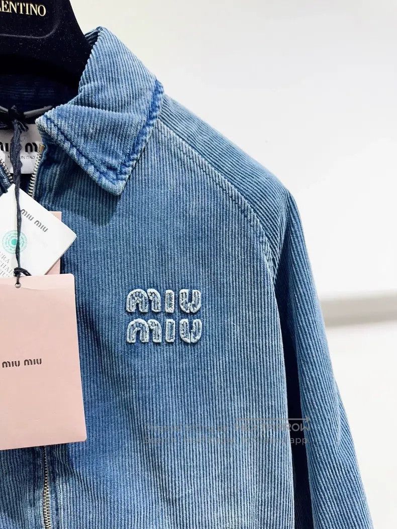 Miu Miu Miu Miu 36 Velvet coat in autumn and winter Size S / US 4 / IT 40 - 2 Thumbnail
