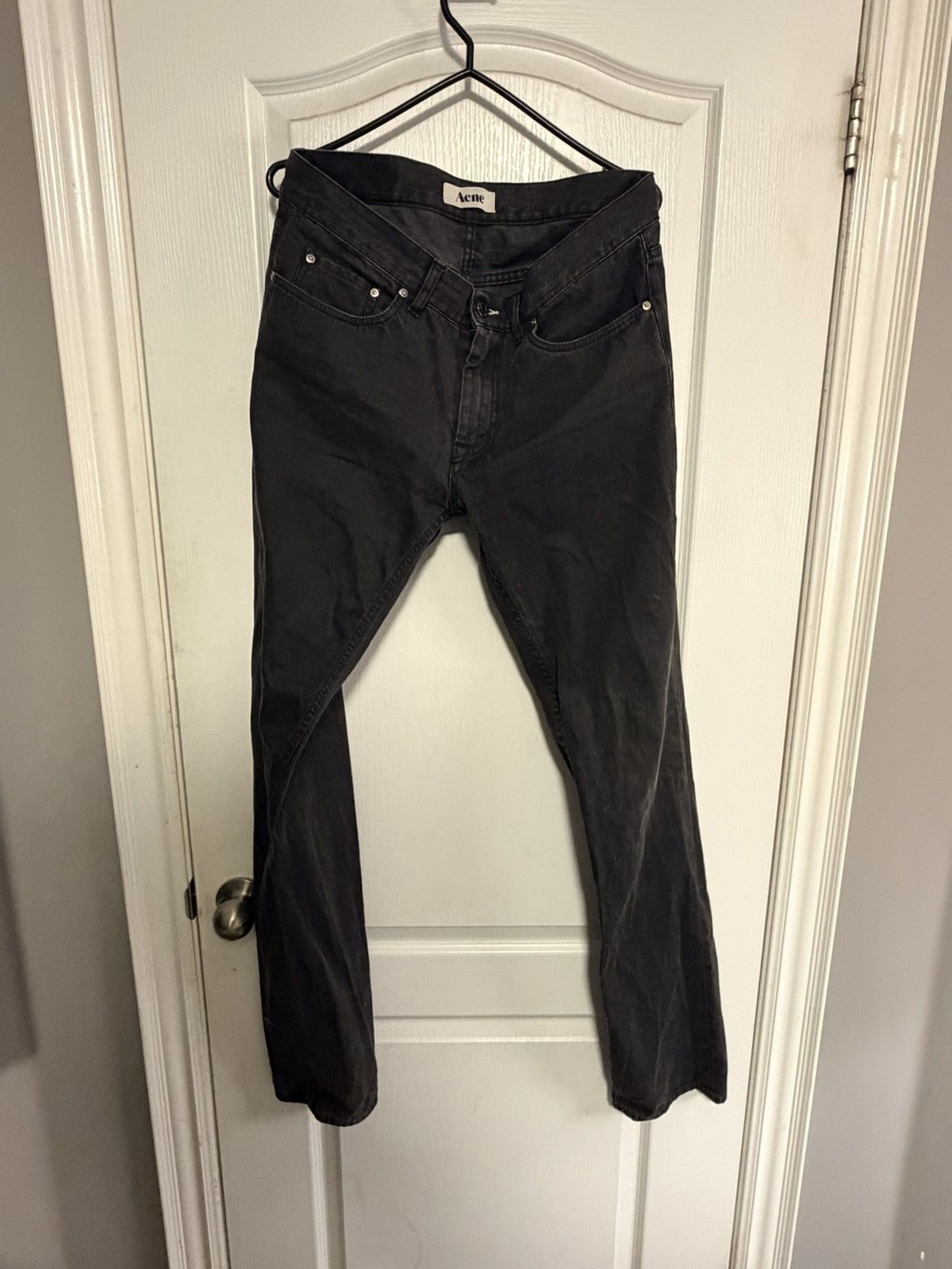 Acne Studios Ance Studios Washed Denim Jeans Size US 33 - 1 Thumbnail