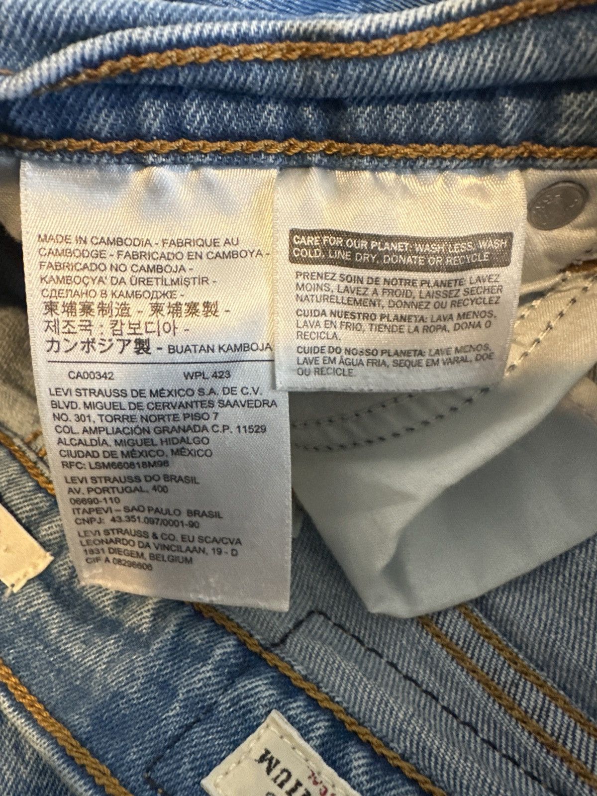 Levi's Levi’s Wedgie Straight Jeans Size 24" / US 00 / IT 34 - 7 Thumbnail