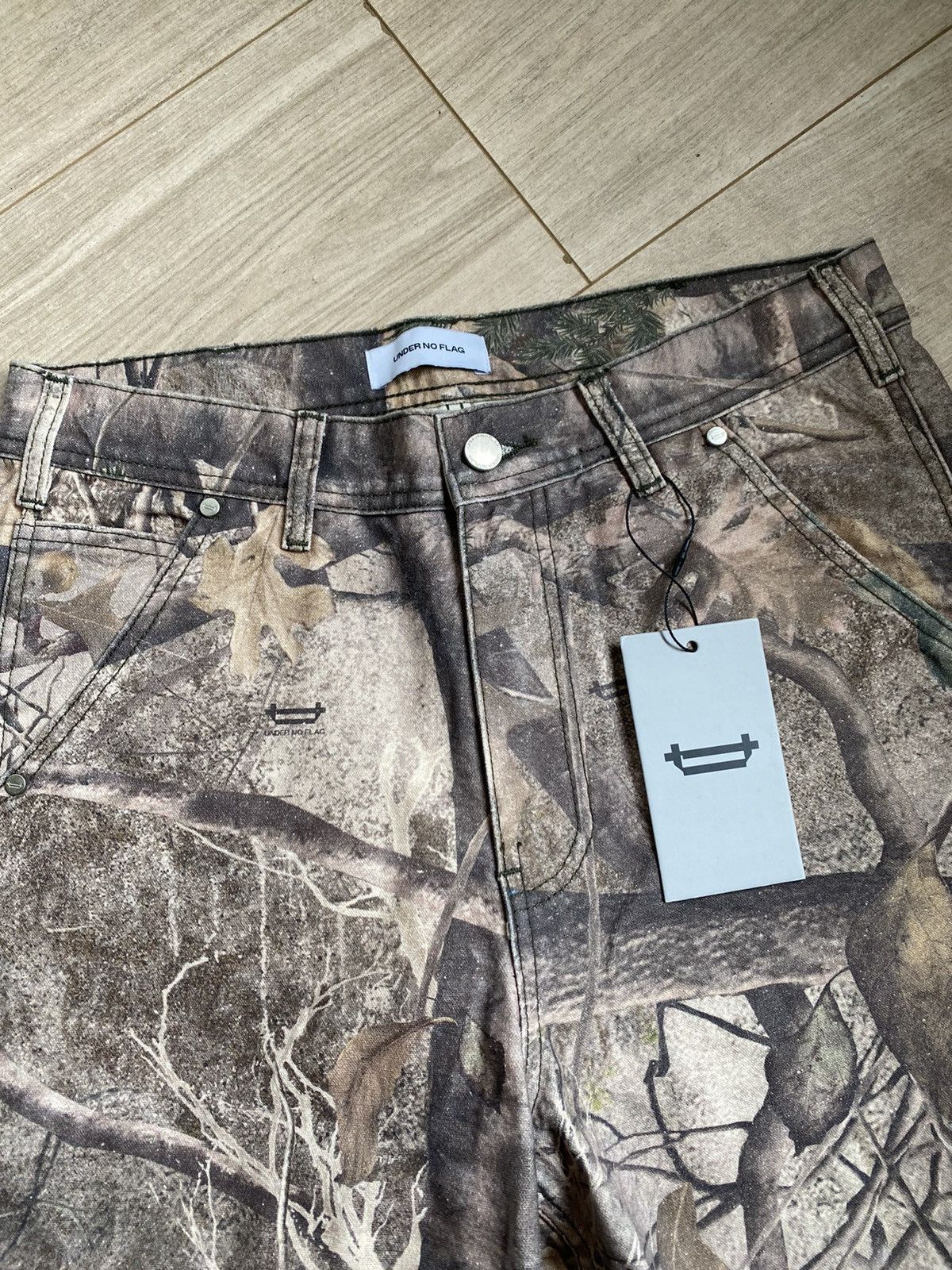 Japanese Brand Under No Flag Realtree Carpenter Pants Size US 32 / EU 48 - 5 Thumbnail