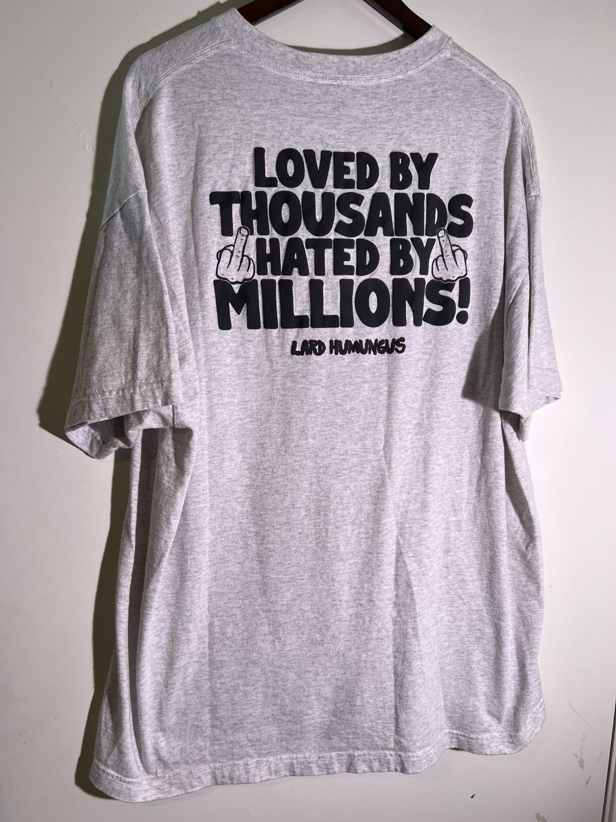 Vintage Lard Humungus Death Rock Band Streetwear Retro Parody Shirt Size US XXL / EU 58 / 5 - 2 Thumbnail