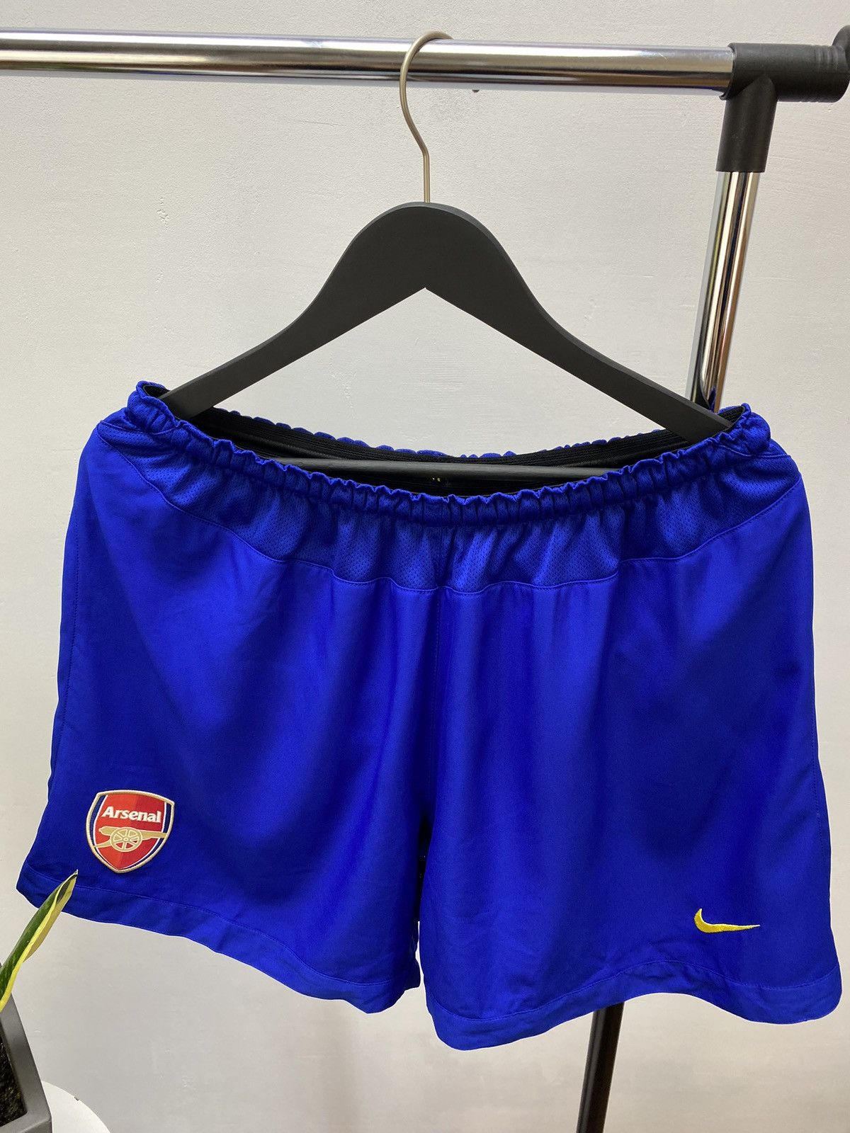 Nike × Vintage Nike Arsenal 2006 2008 Soccer Shorts Football Away Third Kit Size US 34 / EU 50 - 5 Thumbnail