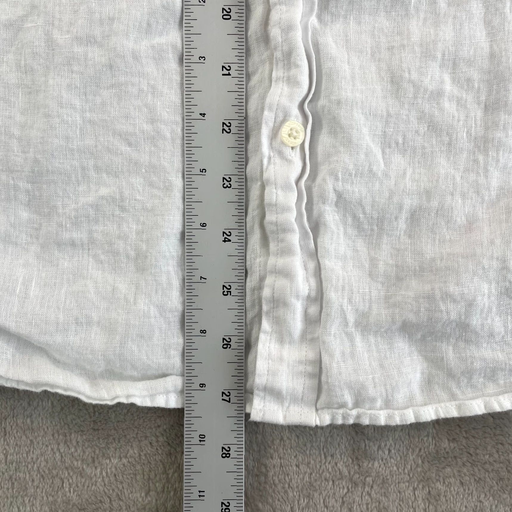Vineyard Vines VINEYARD VINES Shirt Men XL White Linen Long Sleeve Beach NWOT Size US XL / EU 56 / 4 - 6 Thumbnail