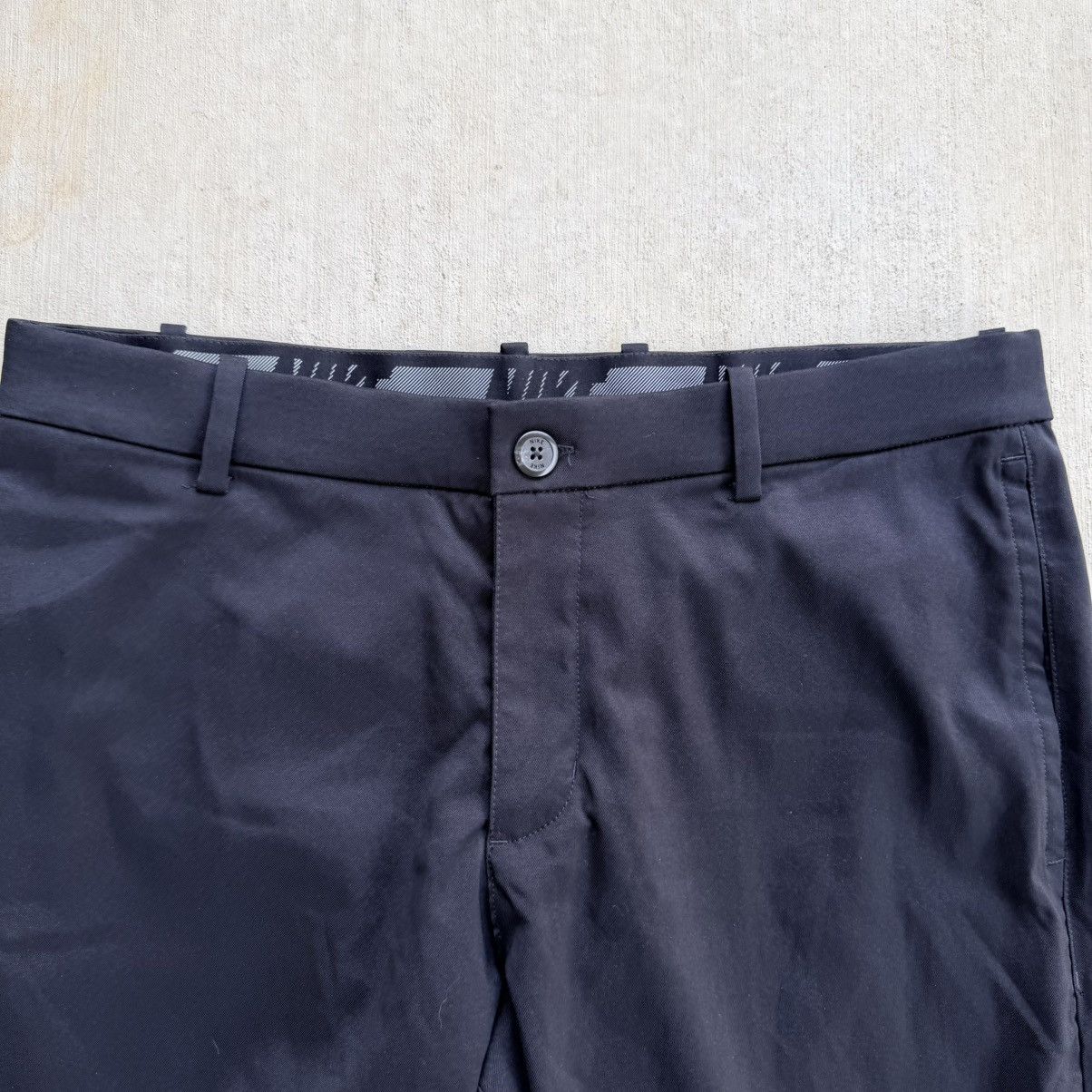 Nike Nike Golf Pants Men Size 34x34 Black Straight Fit Stretch Size US 34 / EU 50 - 2 Thumbnail