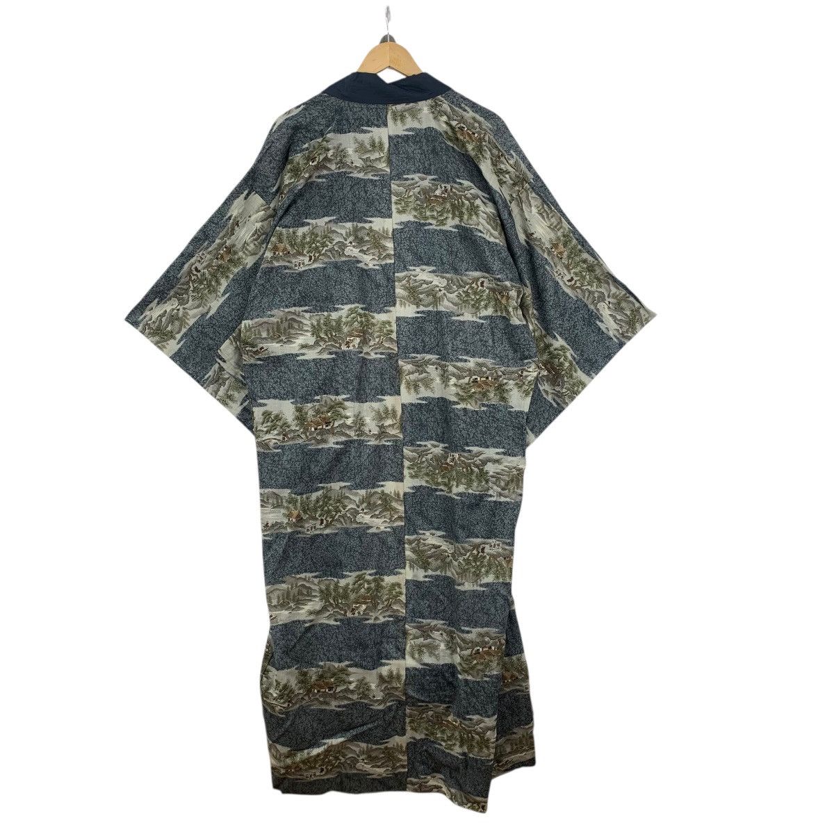 Vintage Vintage 70s KIMONO HOKKAIDO VILLAGE JAPAN Traditional Geisha Size XXL / US 16-18 / IT 52-54 - 6 Thumbnail