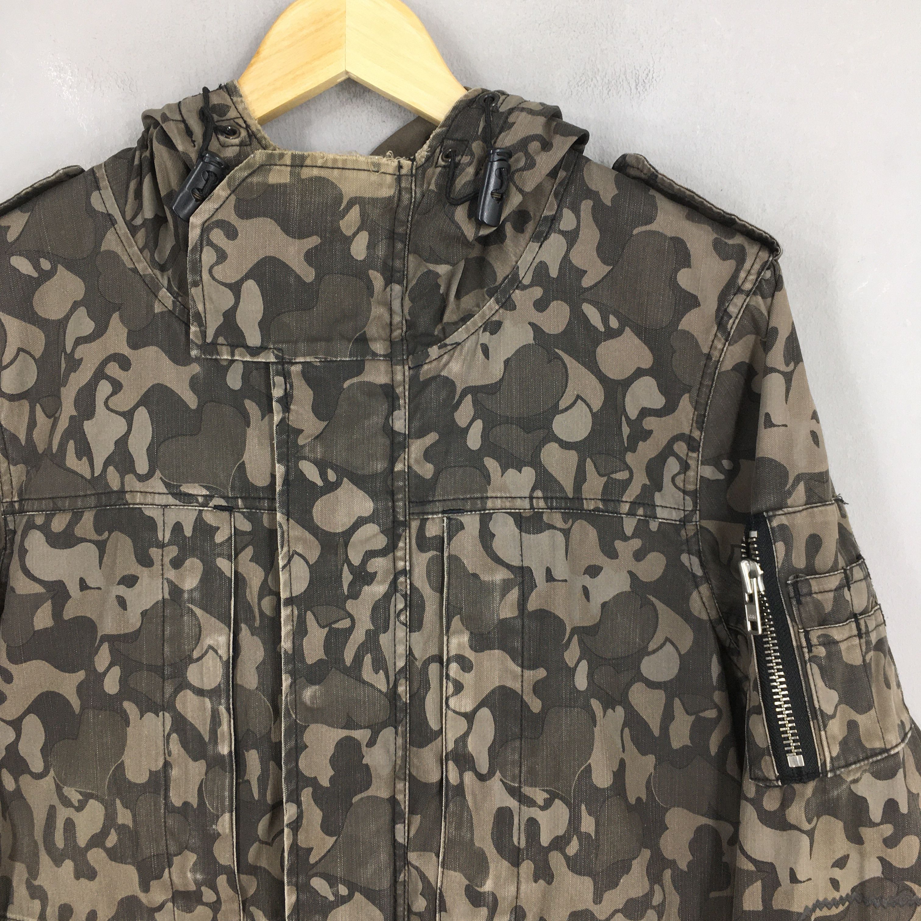 Honda 90's Honda Racing Car Camouflage Hoodie Jacket Large Size US L / EU 52-54 / 3 - 2 Thumbnail