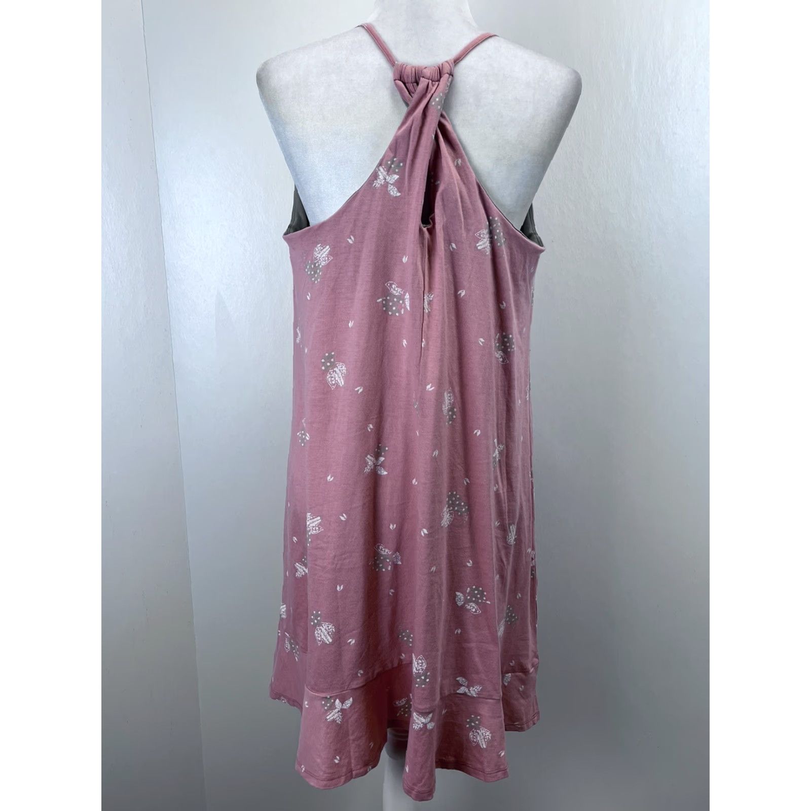 Patagonia Patagonia Alpine Valley Dress Sz L GUC Wattleseed Flora Pink Shelf Bra Hiking Knee Length Sundress Regular Women Sleeveless L Pink Size L / US 10 / IT 46 - 3 Thumbnail