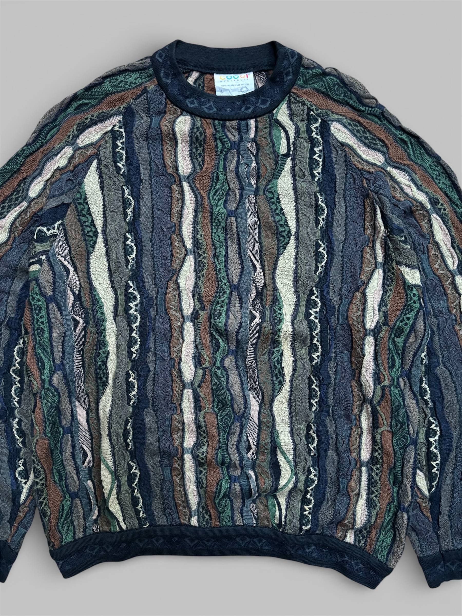 Coogi Vintage Coogi Knitwear 3D Style Sweater Multicolour L Size Size US L / EU 52-54 / 3 - 2 Thumbnail