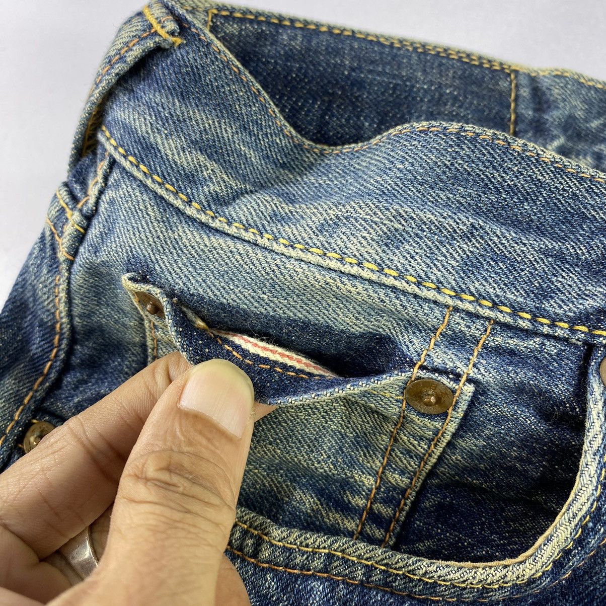 Evisu Vintage evisu selvedge jeans diacock big logo jeans Size US 34 / EU 50 - 11 Thumbnail