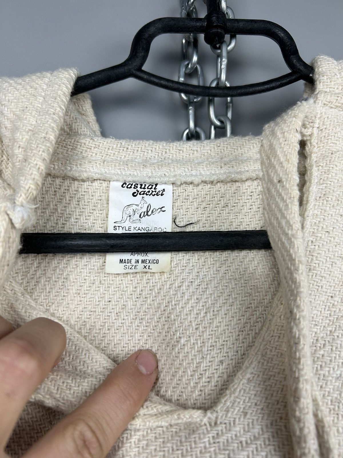 Stussy Vintage 90s Stussy Cancun Mexico Poncho Hoodie Size US XL / EU 56 / 4 - 16 Thumbnail