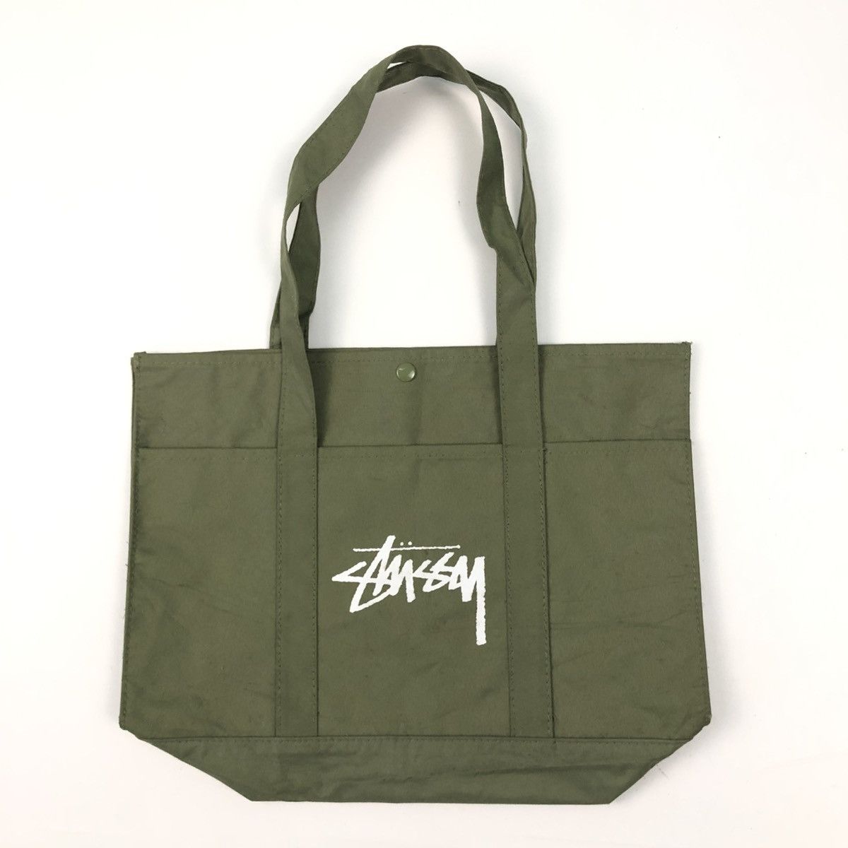 Stussy Stüssy tri-harness sling bag olive | Grailed