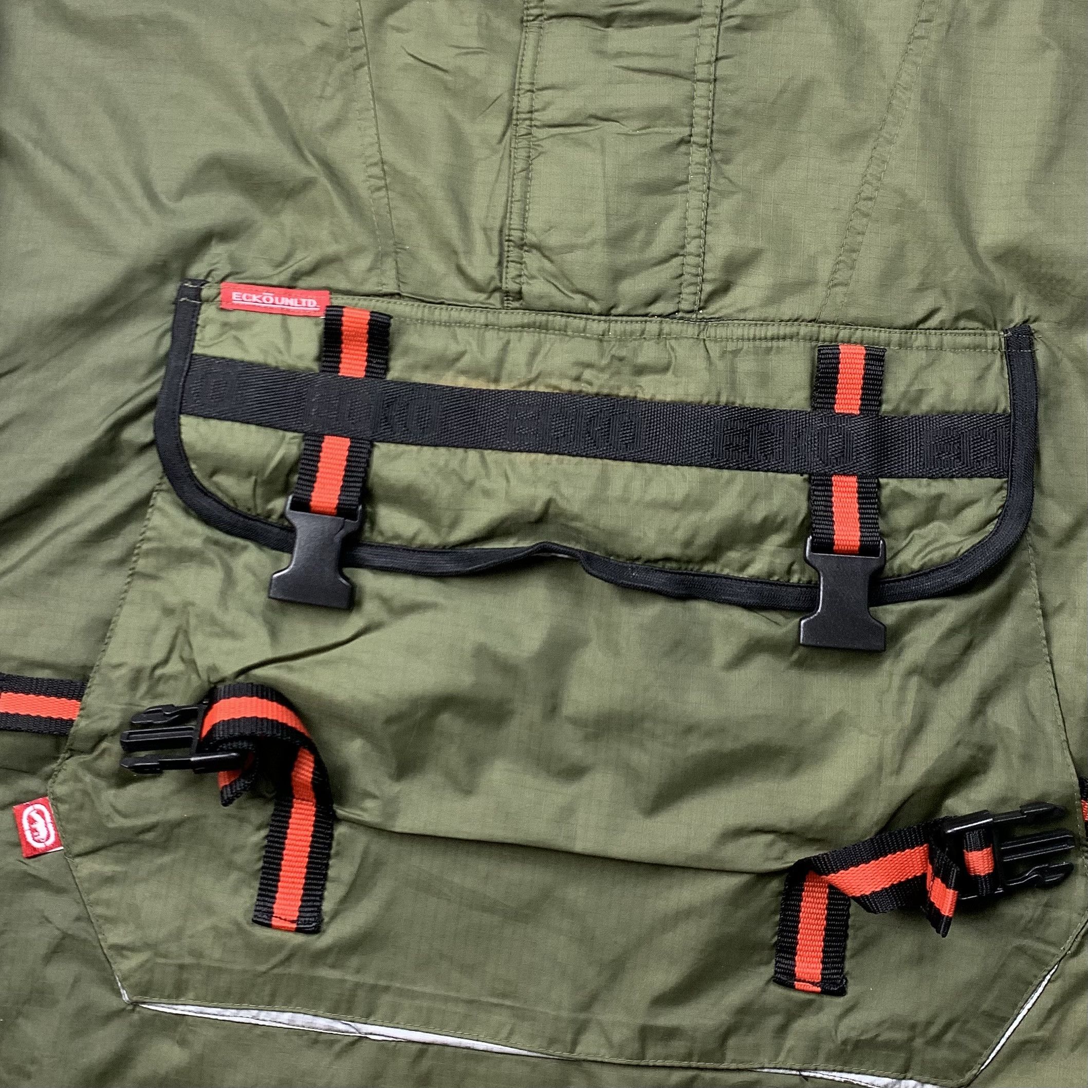 Ecko Unltd. Ecko Unltd Y2K Anorak Tactical Jacket Size US XL / EU 56 / 4 - 5 Thumbnail
