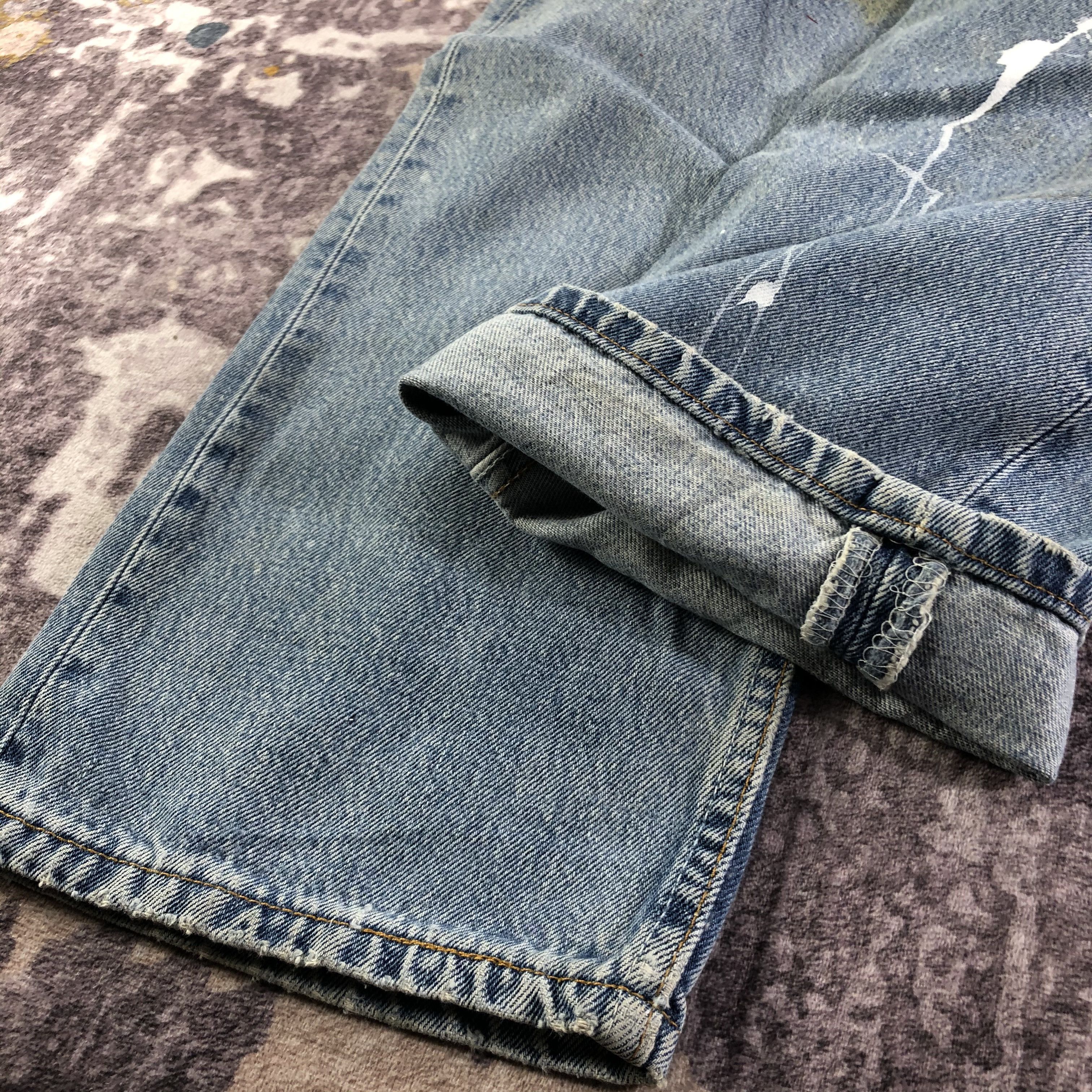 Levi's Vintage 90s Distress Levis 501 Jeans-JM3301 Size US 33 - 7 Thumbnail