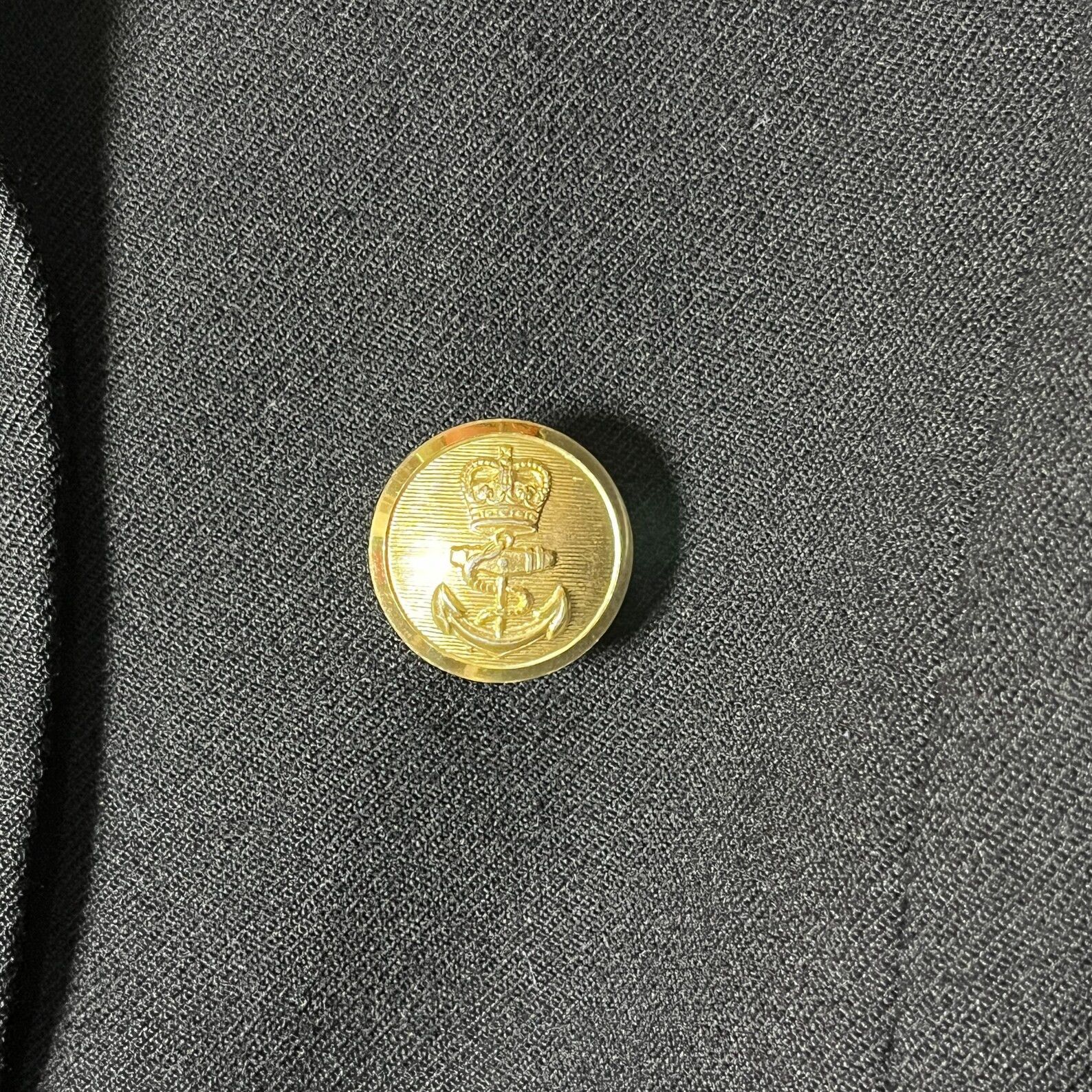 Other Vintage Royal Navy Blazer Submarine Insignia Size 40R - 4 Thumbnail