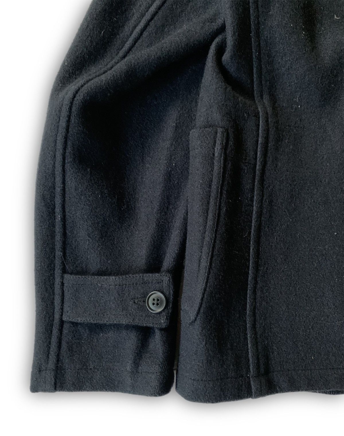 Beams Plus Vtg BEAMS x FIDELITY USA Wool Hoodie Duffle Coat Jacket Size US M / EU 48-50 / 2 - 5 Thumbnail