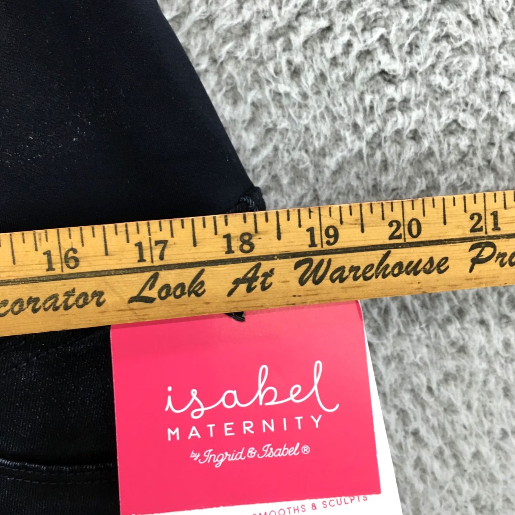 Denime Ingrid & Isabel Maternity Bermuda Shorts Womens Blue Denim 37x8.5 NEW Size 25" / US 0 / IT 36 - 6 Thumbnail