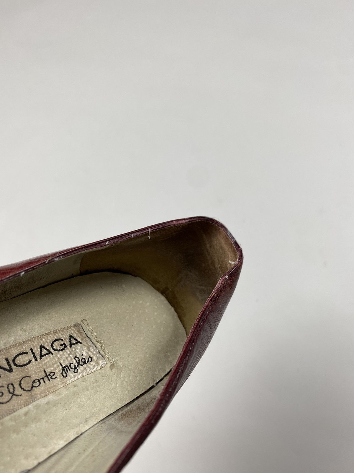 Balenciaga × Vintage Balenciaga vintage ladies leather heels size 38 Size US 8 / IT 38 - 25 Thumbnail