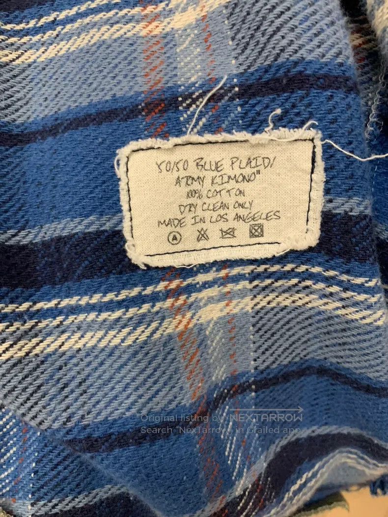 Greg Lauren Greg Lauren Blue patchwork robe Size US M / EU 48-50 / 2 - 4 Thumbnail