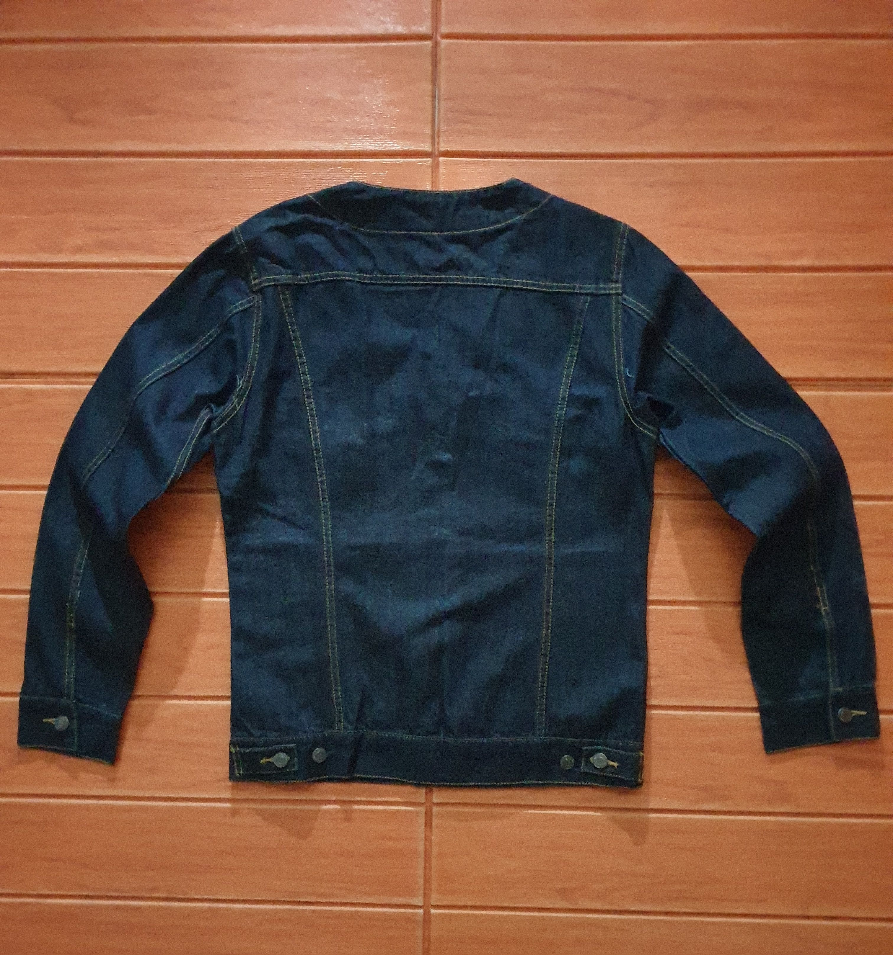 PPFM 💥Jungle storm shawl collar denim Jacket Size US M / EU 48-50 / 2 - 6 Thumbnail