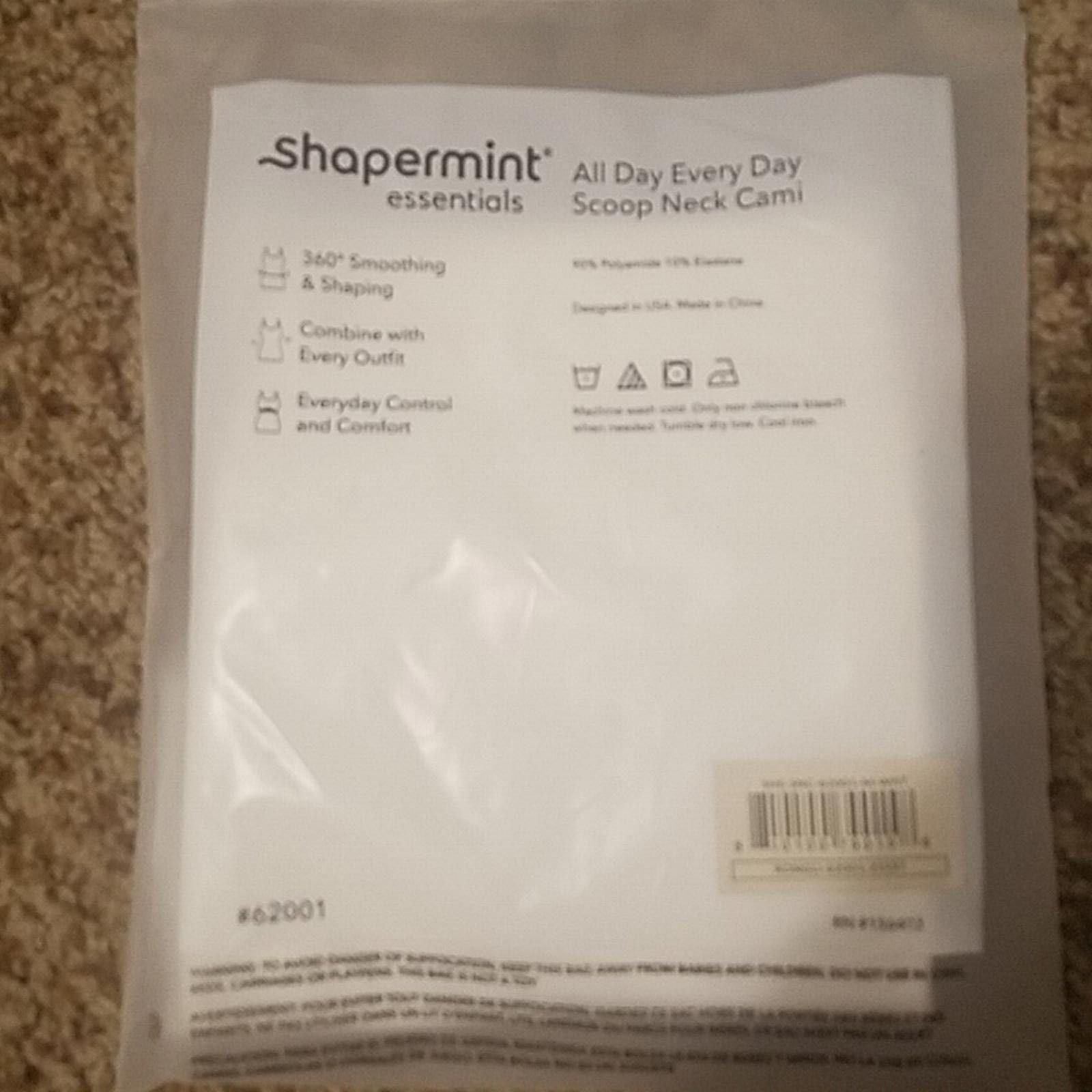 Designer NWT Shapermint White Scoop Neck Cami Size Medium Size M / US 6-8 / IT 42-44 - 2 Thumbnail