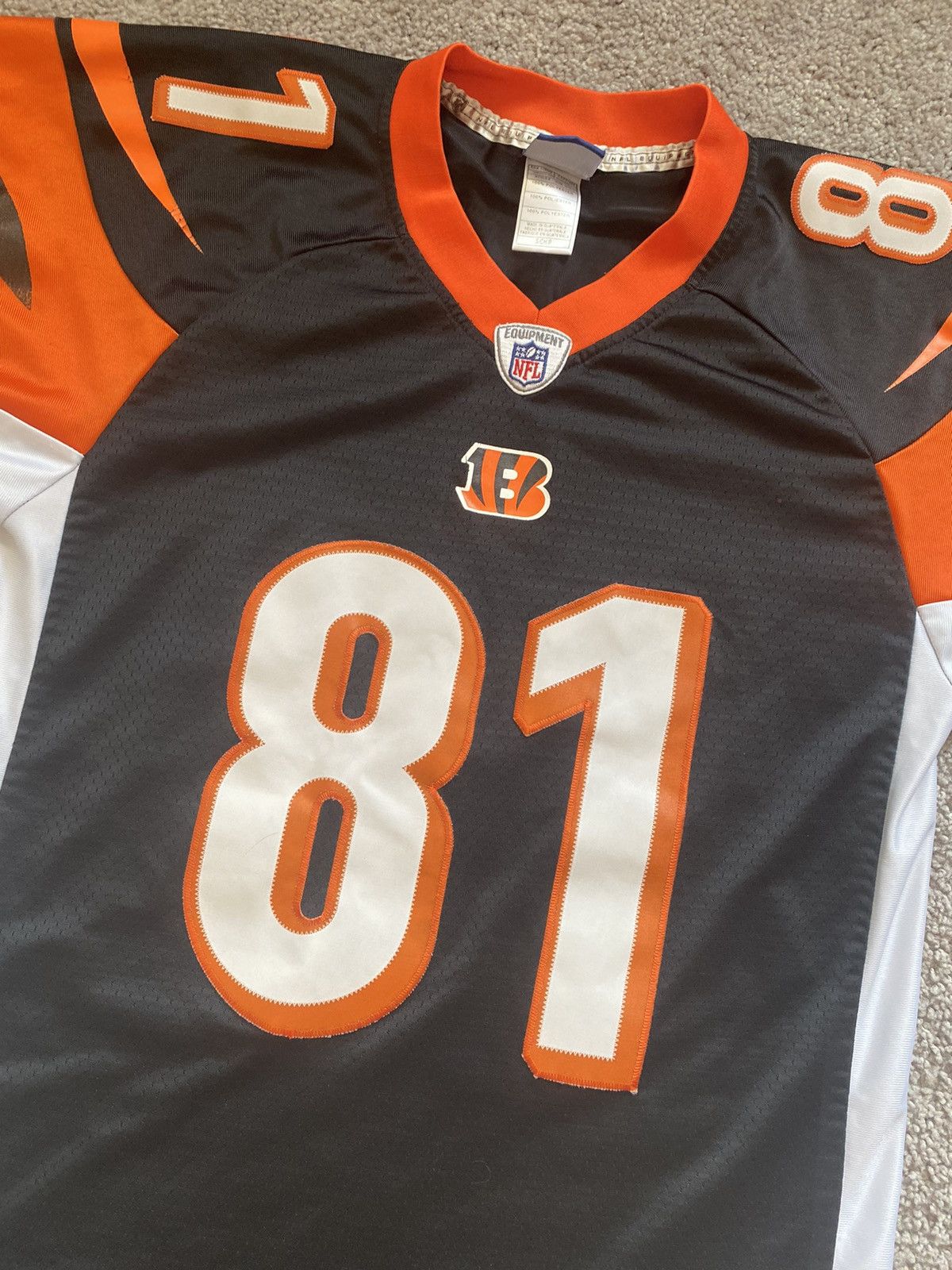 NFL × Vintage Vintage Bengals Football Jersey Size US M / EU 48-50 / 2 - 3 Thumbnail