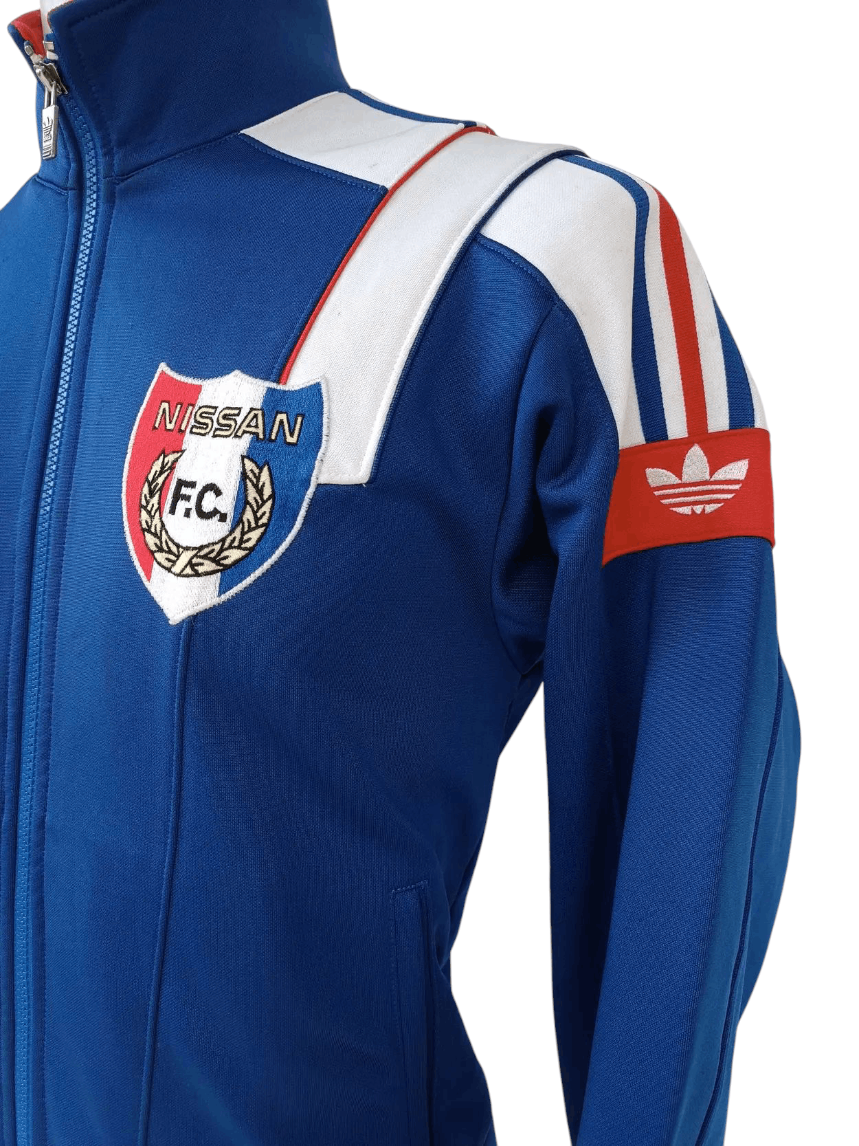 Adidas × Vintage Vintage Adidas NISSAN FC Zipper Sweater Size US L / EU 52-54 / 3 - 3 Thumbnail