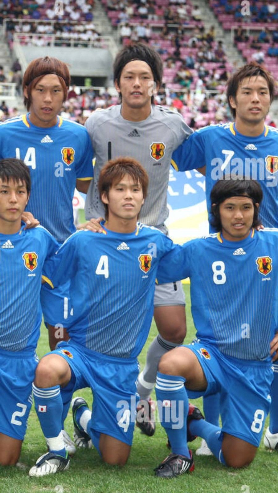 Adidas Japan 08/09 player issue gk goalkeeper shirt (bnwt) Size US L / EU 52-54 / 3 - 11 Thumbnail