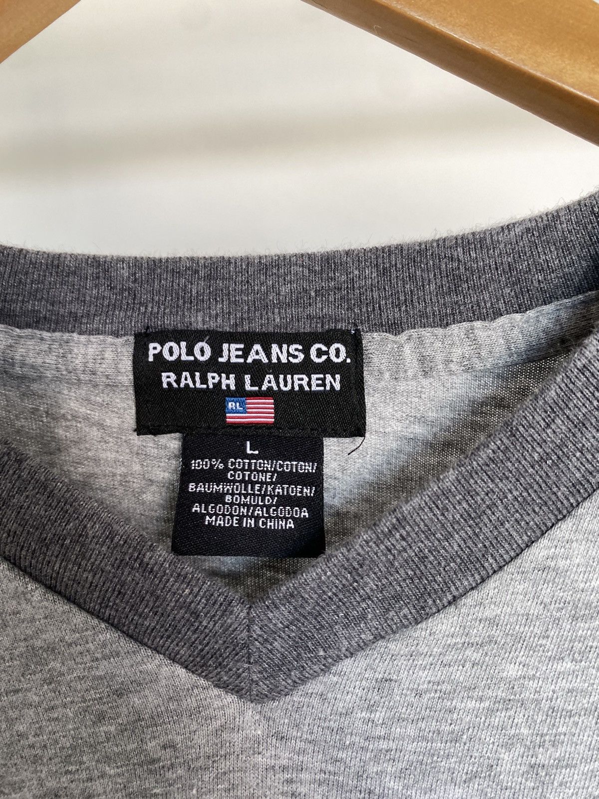 Polo Ralph Lauren × Vintage Vintage Polo Ralph lauren Polo Jeans CO. t-shirt Size US L / EU 52-54 / 3 - 6 Thumbnail