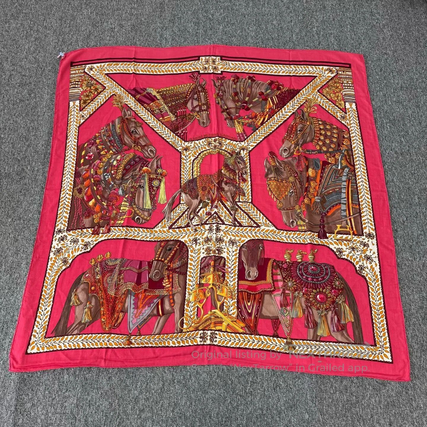 Hermes Hermes Ma Zhiwu Scarf| Size ONE SIZE - 1 Thumbnail