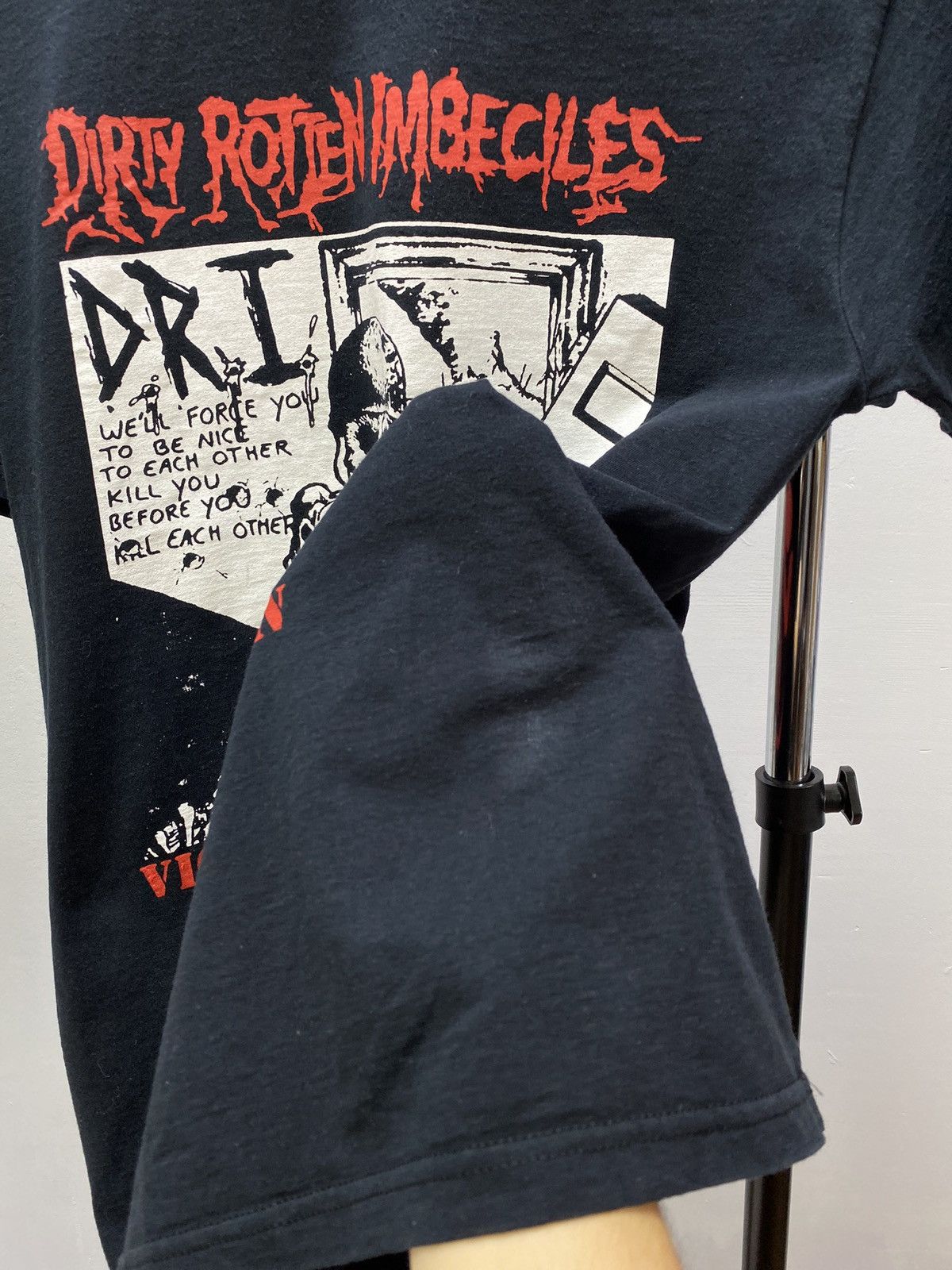 Band Tees Vintage DRI Dirty Rotten Imbeciles Violent Pacification Tee Size US M / EU 48-50 / 2 - 10 Thumbnail