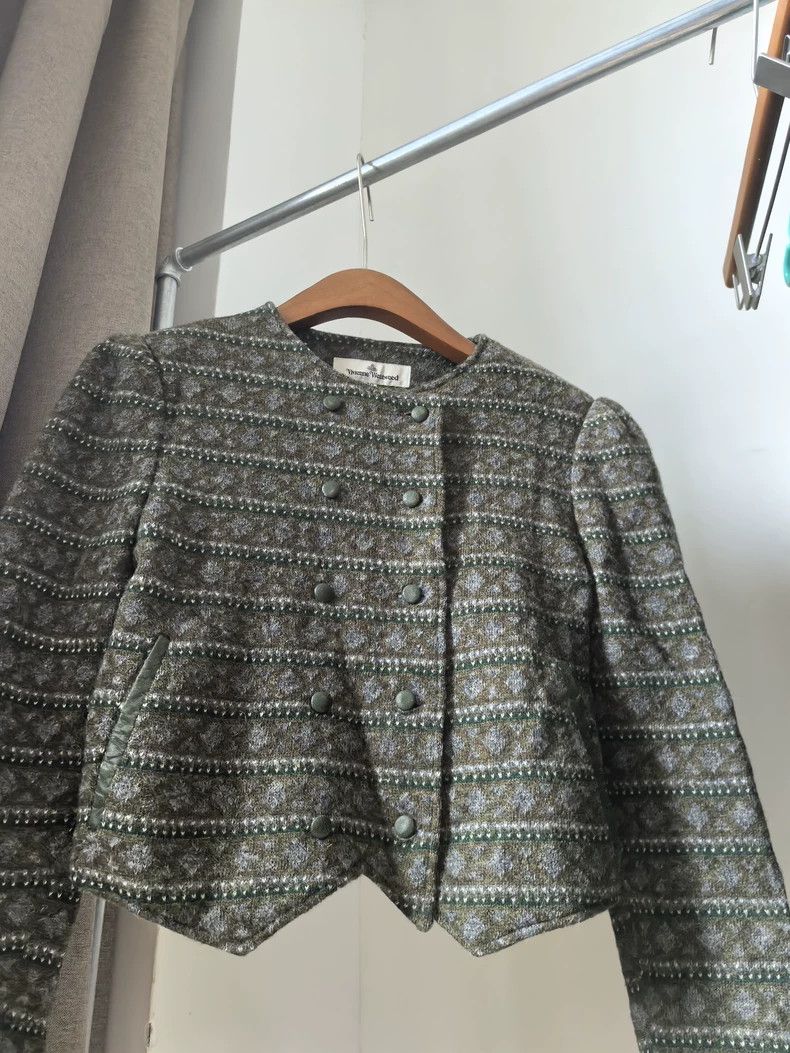 Vivienne Westwood Vivienne Westwood size40 Mid-groovy patterned jacket top Size XS / US 0-2 / IT 36-38 - 7 Thumbnail