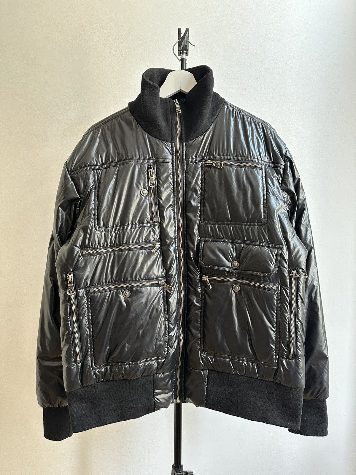Dolce & Gabbana Dolce & Gabbana Vintage Multi Pocket Zipper Cropped Jacket Size US M / EU 48-50 / 2 - 2 Thumbnail