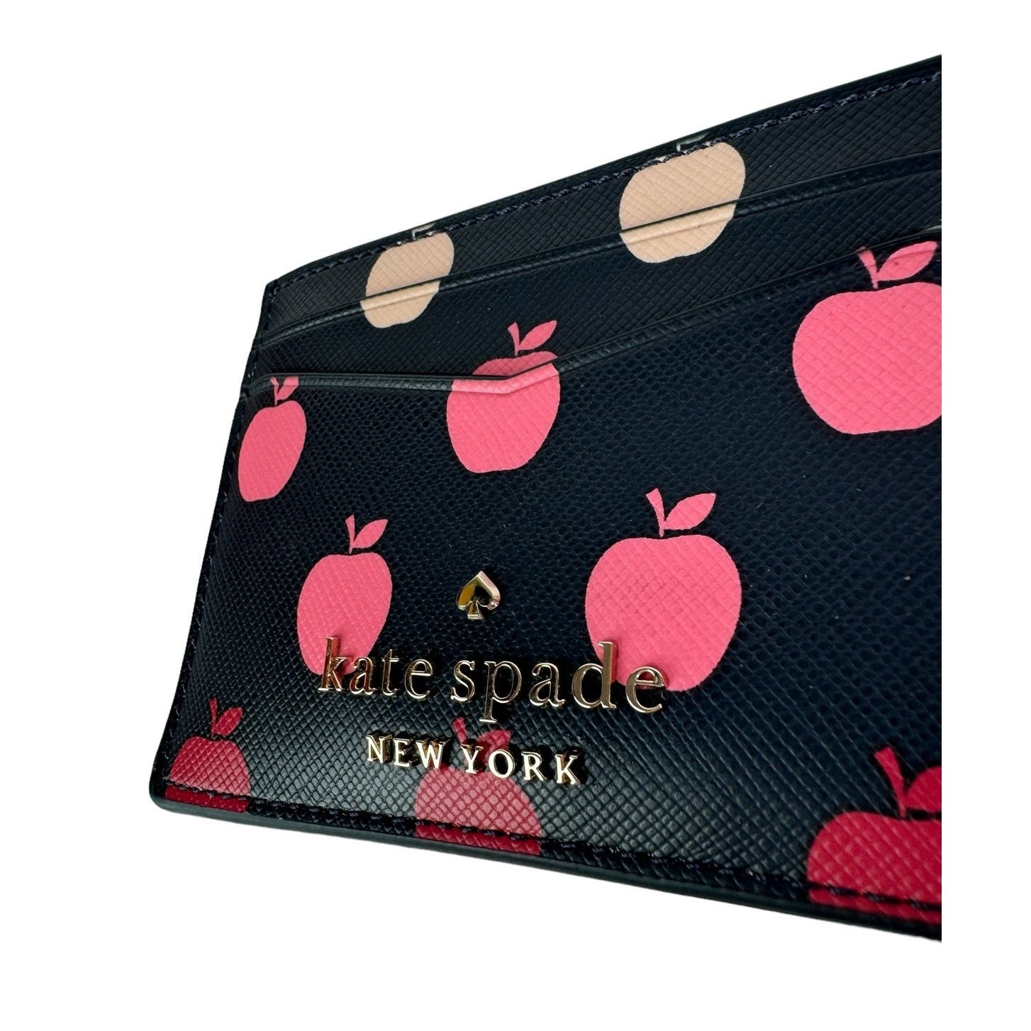 Kate Spade Kate Spade Staci Small Slim Card Holder Orchard Apple Print Size ONE SIZE - 3 Thumbnail