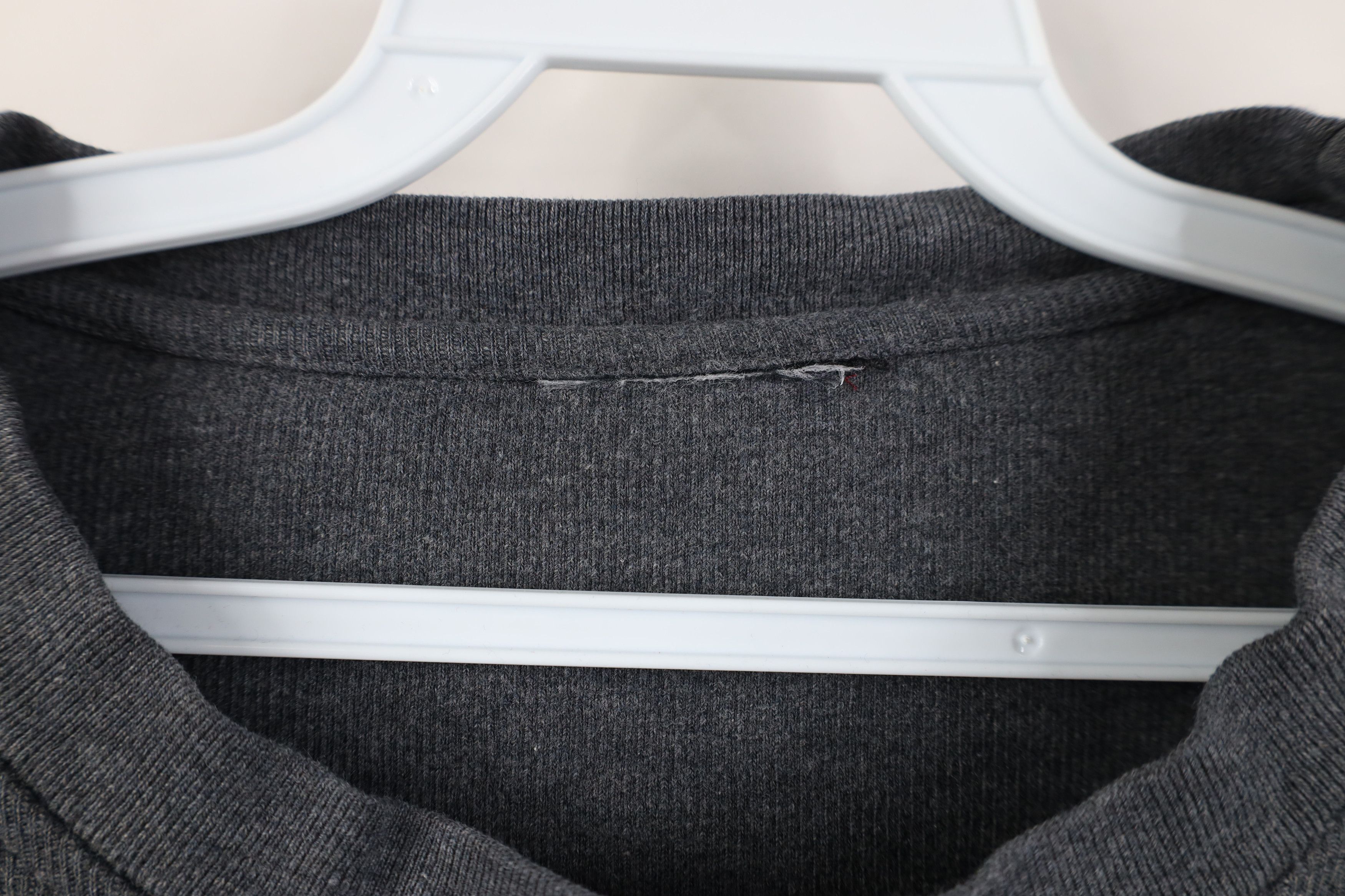 Vintage Vintage 90s Y2K Streetwear Knit Heavy Long Sleeve T-Shirt Size US L / EU 52-54 / 3 - 4 Thumbnail