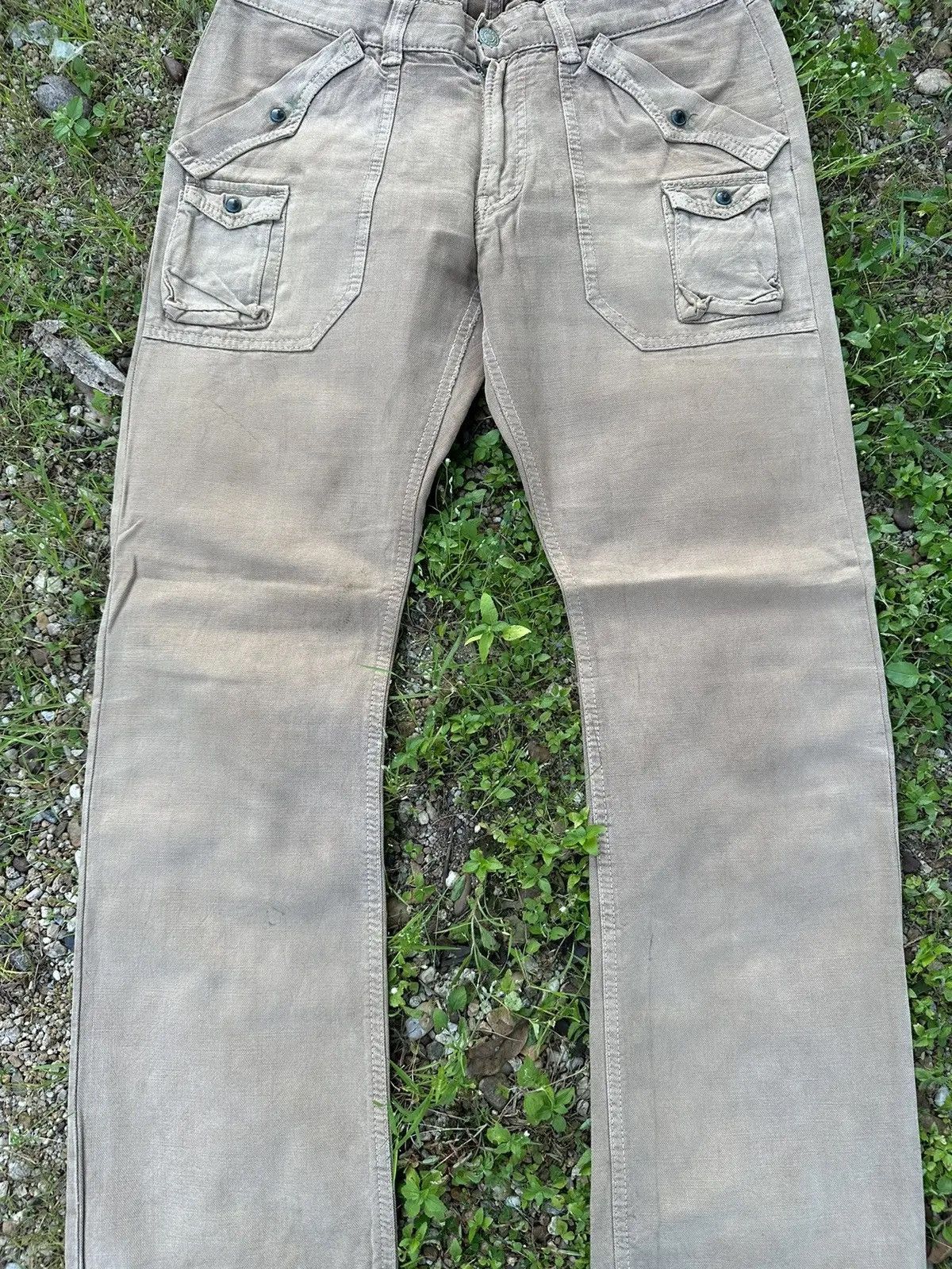 Japanese Brand W32 L31 🔥 VINTAGE DOPE+DRAKKAR CURVE/BANANA LEGS BUSH PANTS Size US 32 / EU 48 - 2 Thumbnail