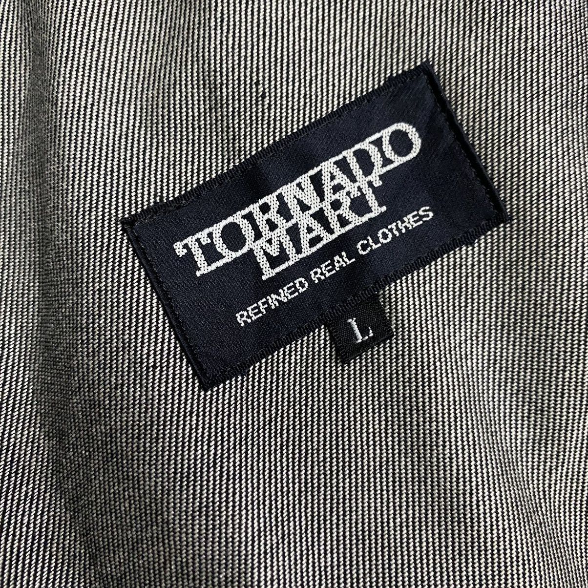 Japanese Brand × Tornado Mart Tornado Mart denim longcoat jacket Size US M / EU 48-50 / 2 - 12 Thumbnail