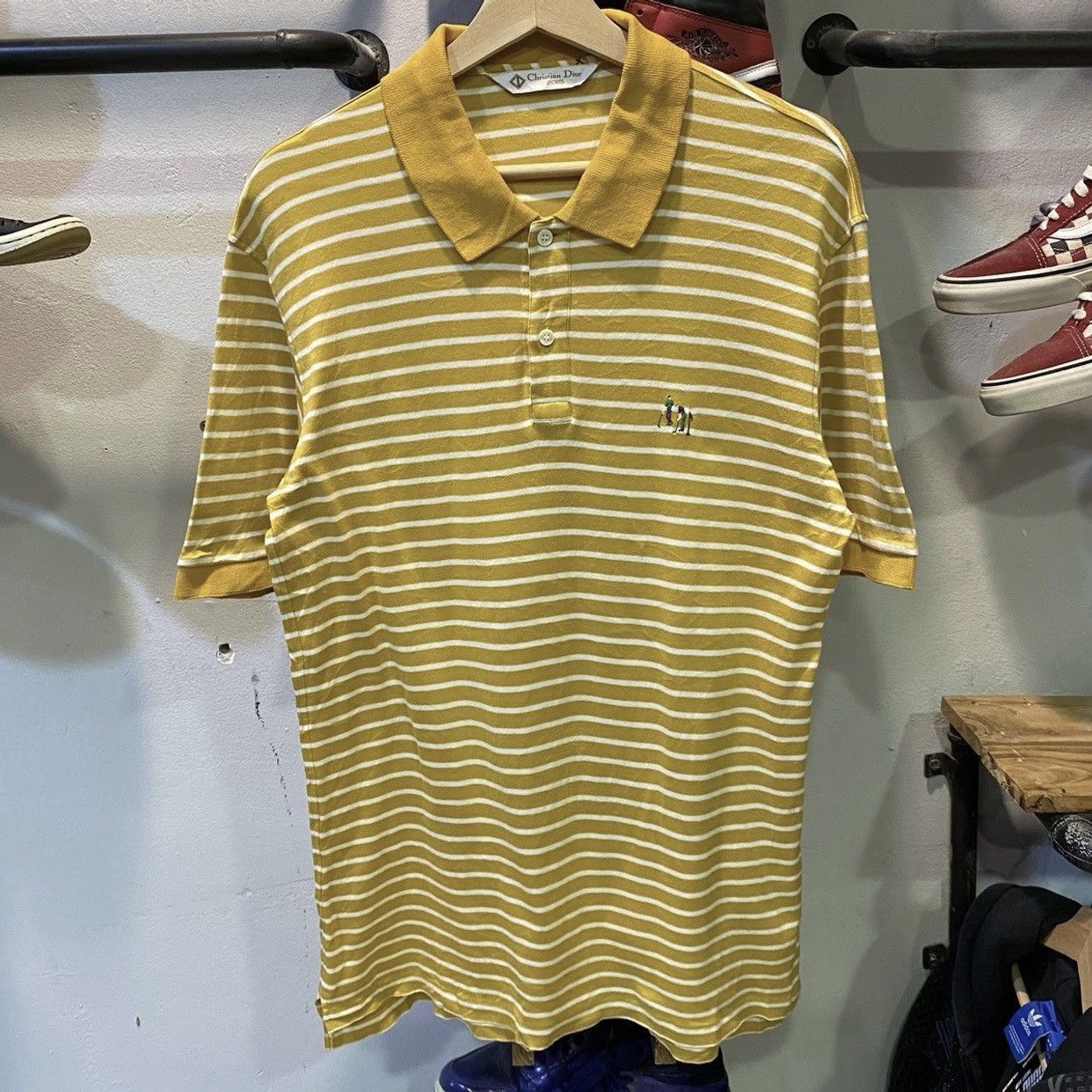 Christian Dior Monsieur Vintage Very Rare Christian Dior Sports Golf Logo Polos Size US M / EU 48-50 / 2 - 1 Thumbnail