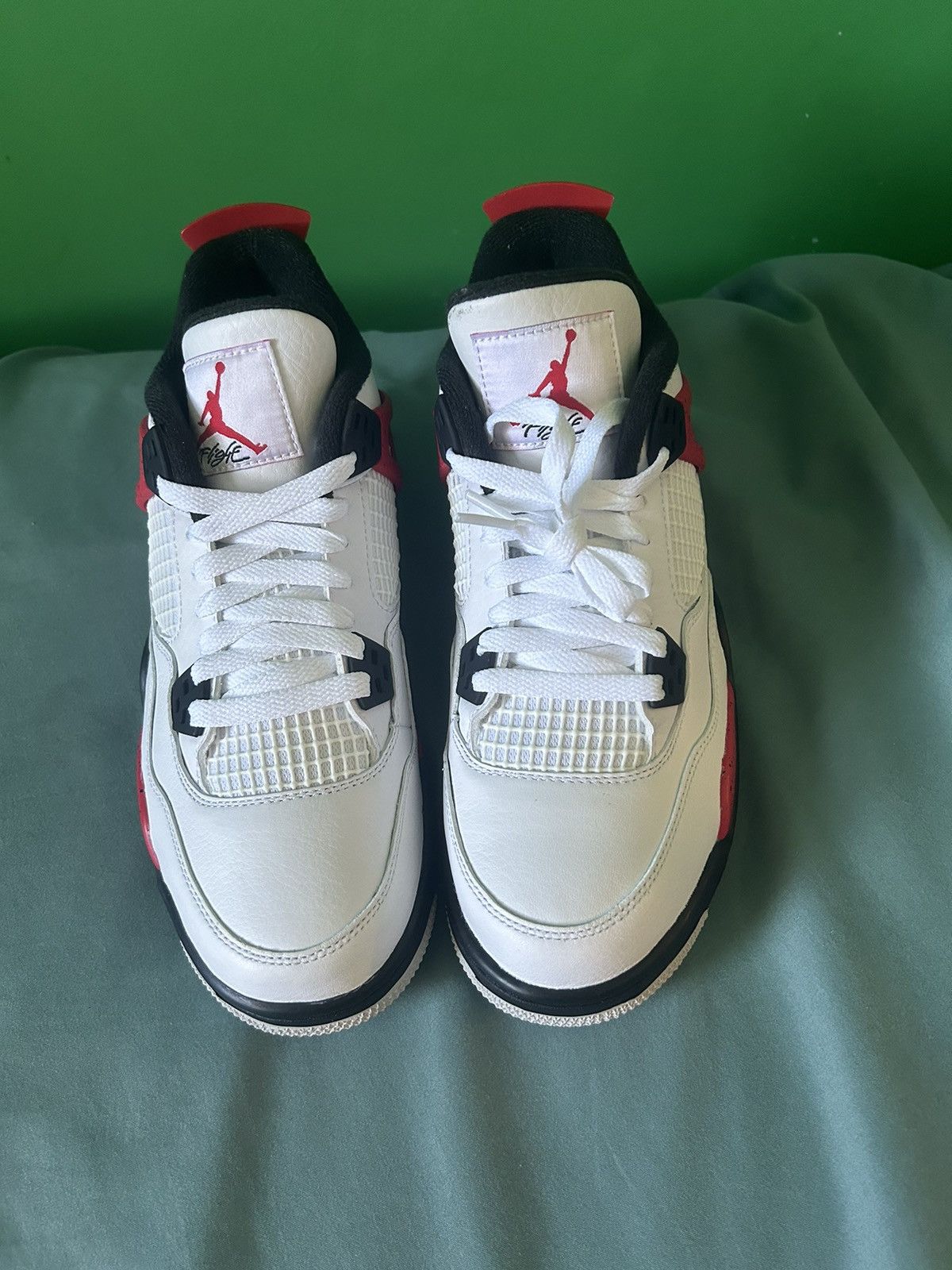 Jordan Brand Nike Air Jordan 4 Red Cement 2023 Size US 7 / EU 40 - 7 Thumbnail