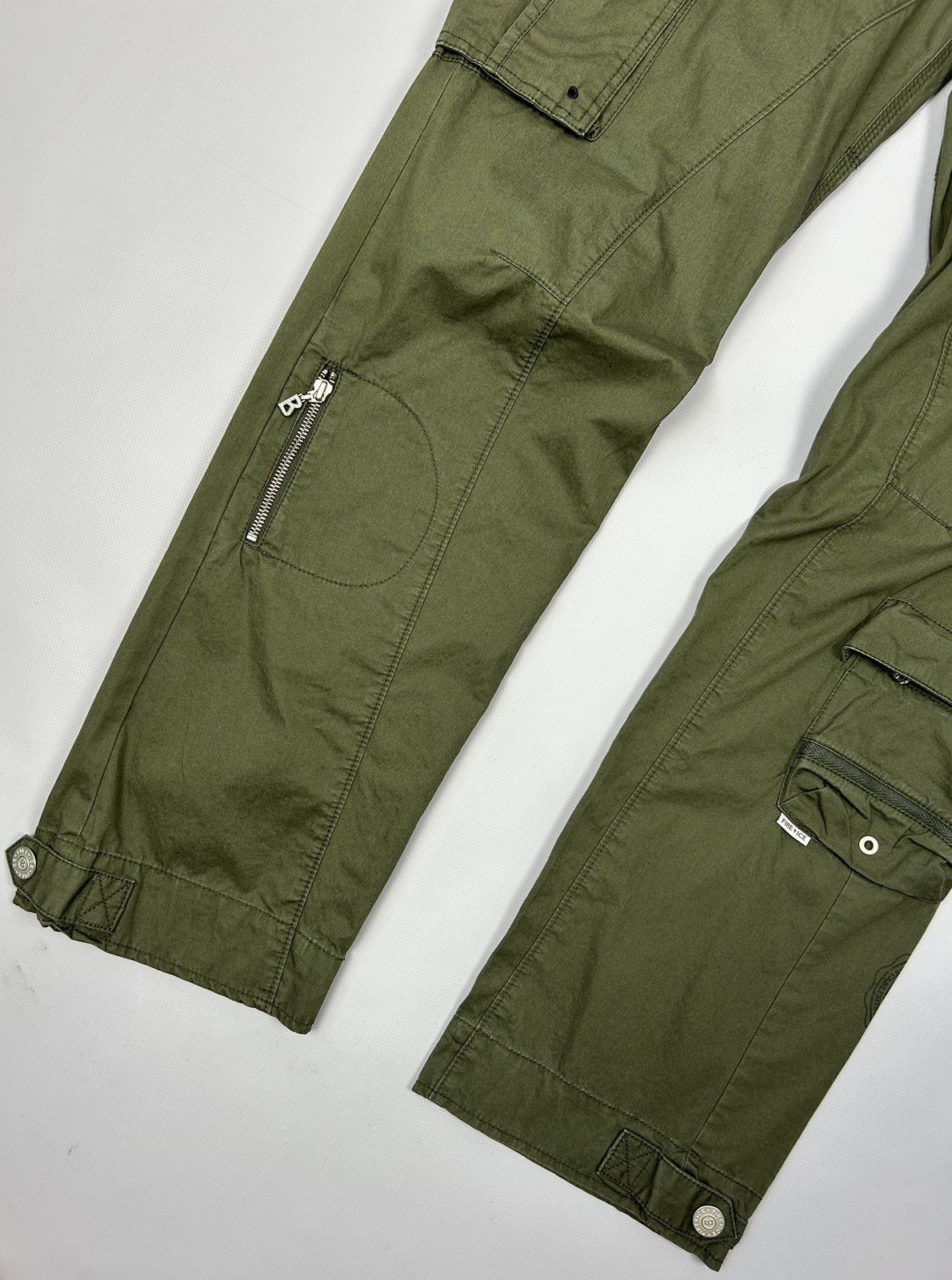 Bogner Bogner Fire+Ice Multipocket Green Khaki Pants W30 L34 Size US 30 / EU 46 - 4 Thumbnail