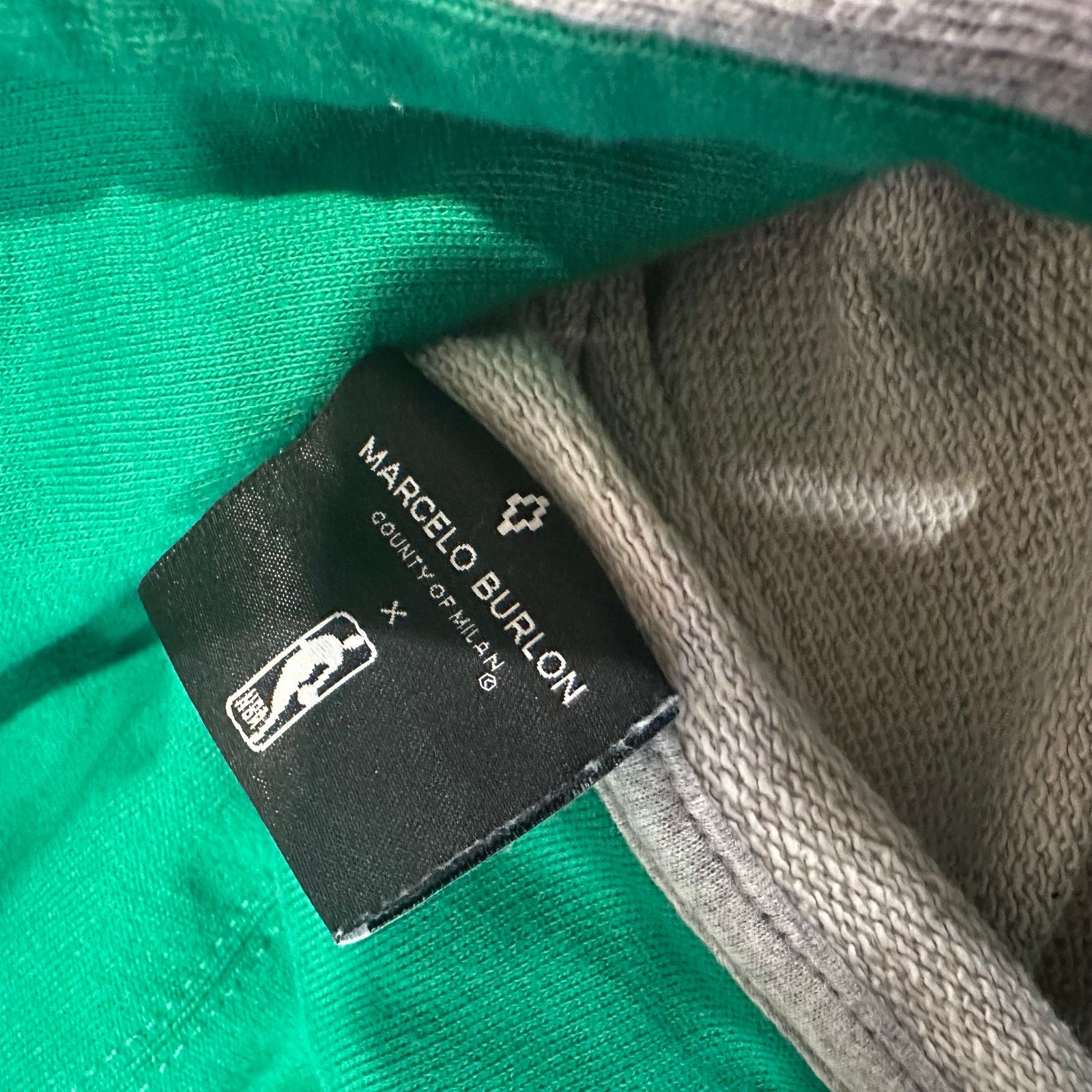 NBA NBA Marcelo Burlon Hoodie Size US XXL / EU 58 / 5 - 5 Thumbnail