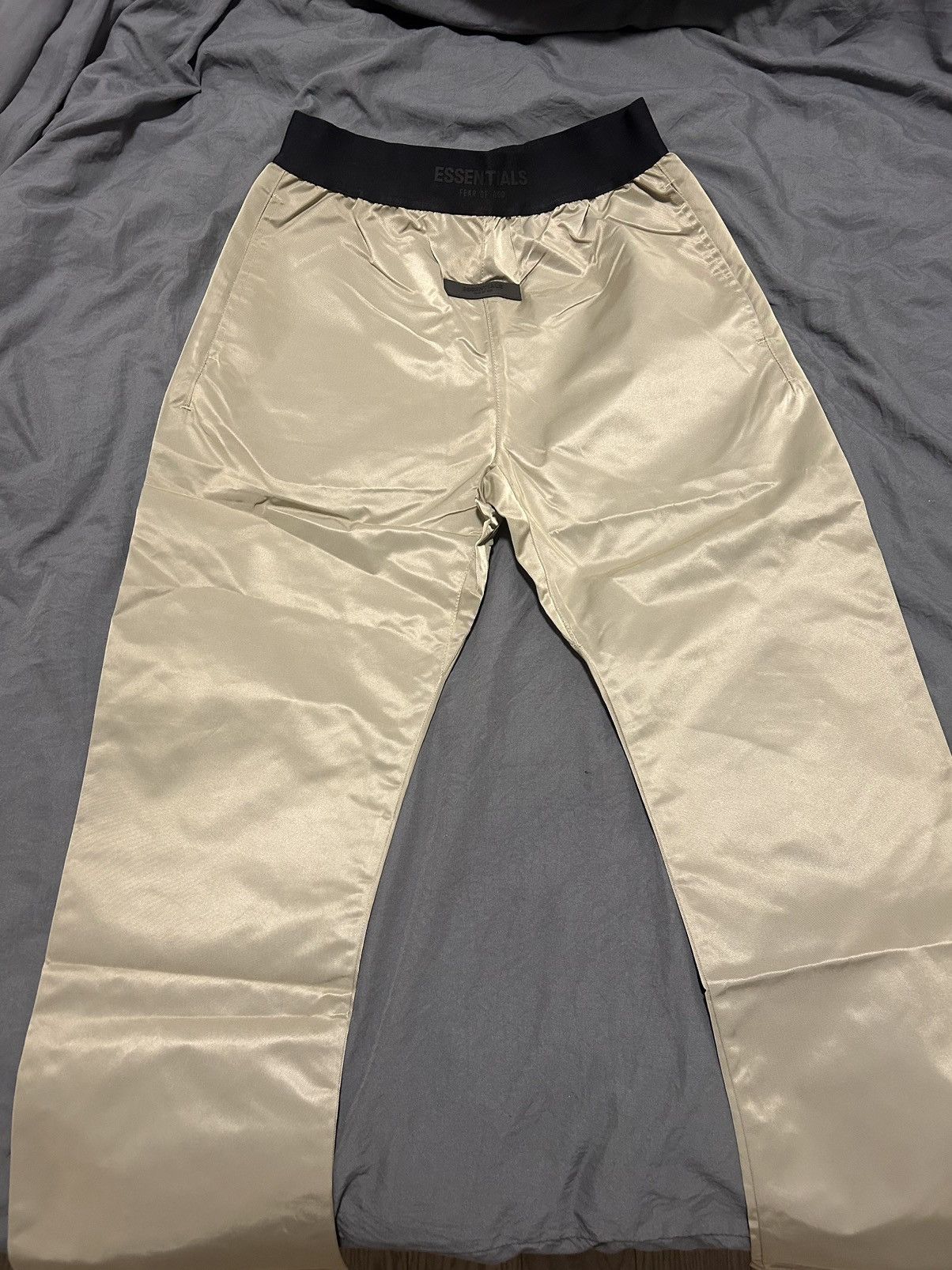 Essentials × Fear of God Tan Nylon Lounge Pants Size US 28 / EU 44 - 1 Thumbnail