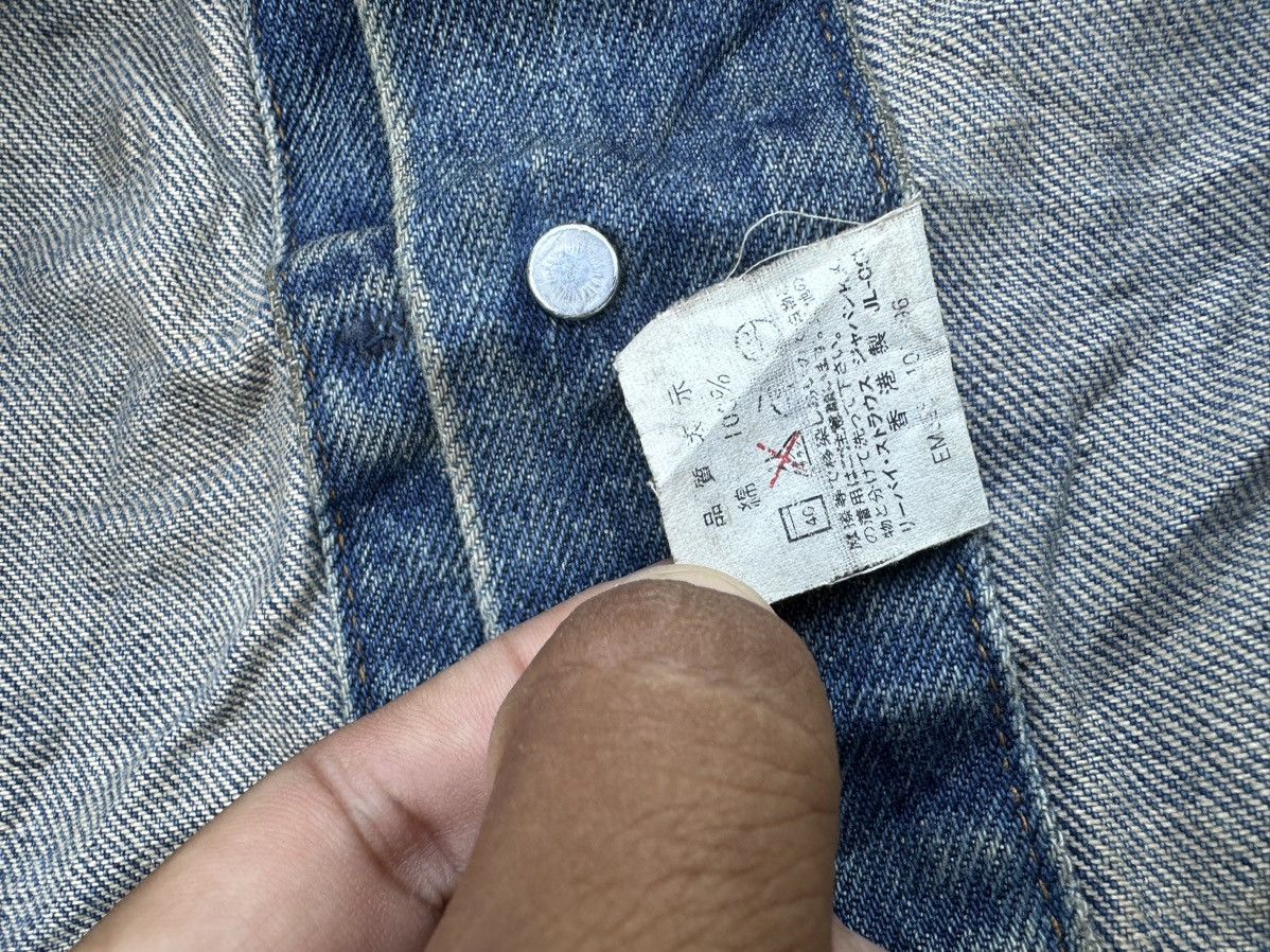 Levi's × Vintage Vintage 90s Levis Denim Tracker Jacket Size US L / EU 52-54 / 3 - 12 Thumbnail