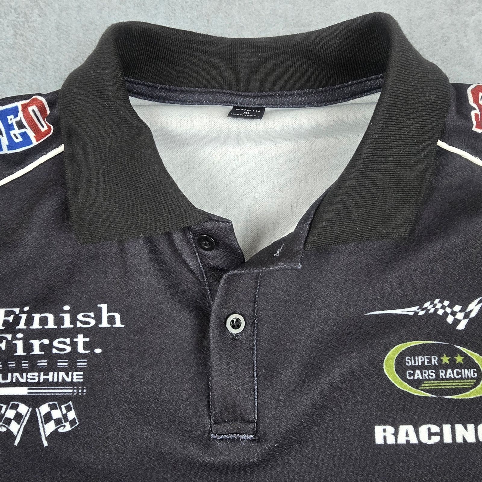Shein Shein XL Manfinity Racing Polo Shirt SPEED Size US M / EU 48-50 / 2 - 7 Thumbnail