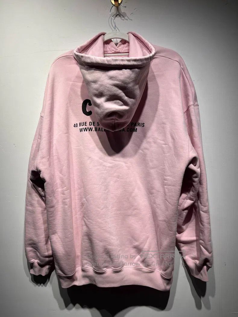 Balenciaga Balenciaga Crew Printed Letter Hoodie Size US S / EU 44-46 / 1 - 2 Thumbnail